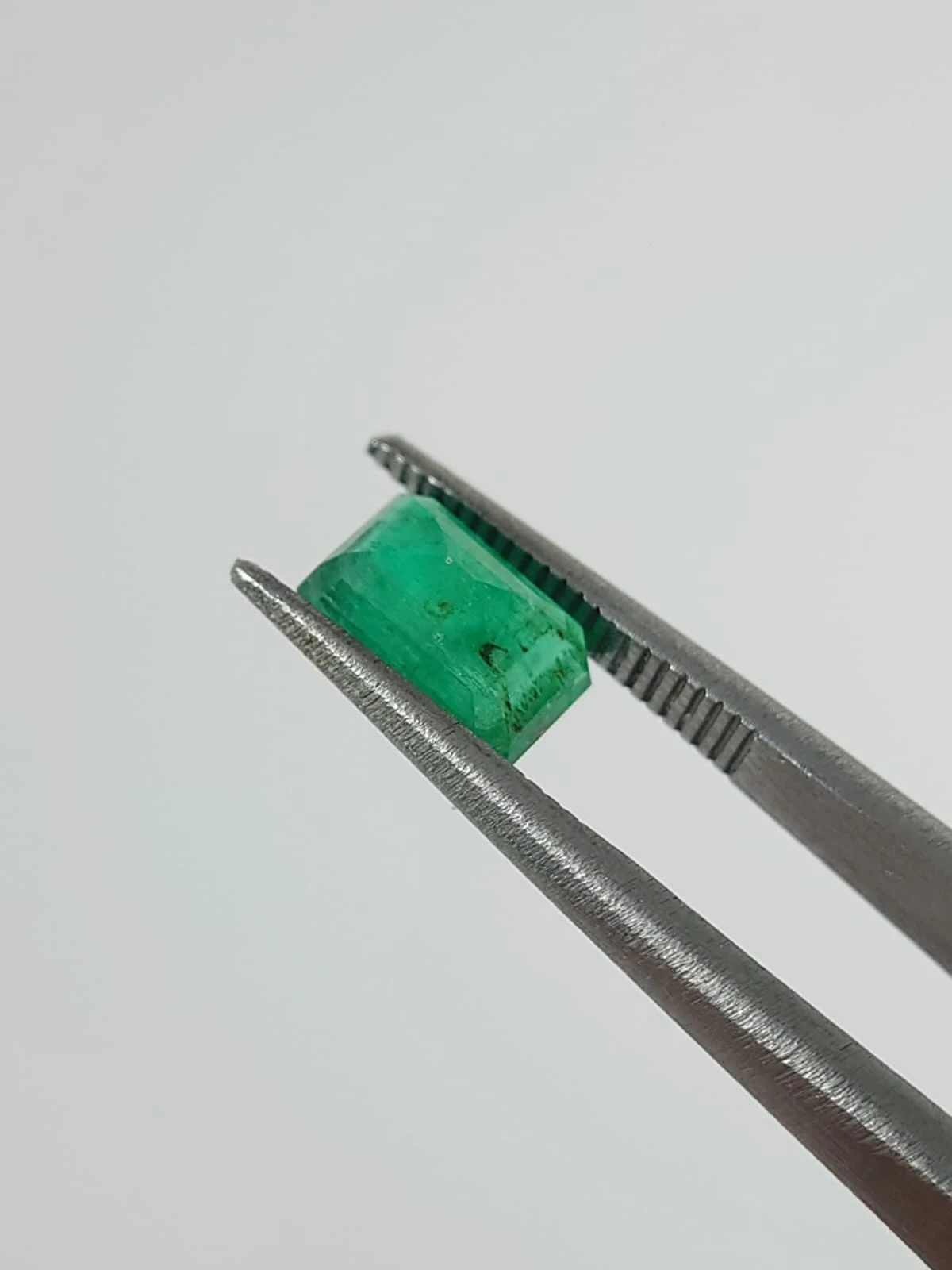 1.37ct Emerald Octagon Cut Loose Gemstone from Afghanistan