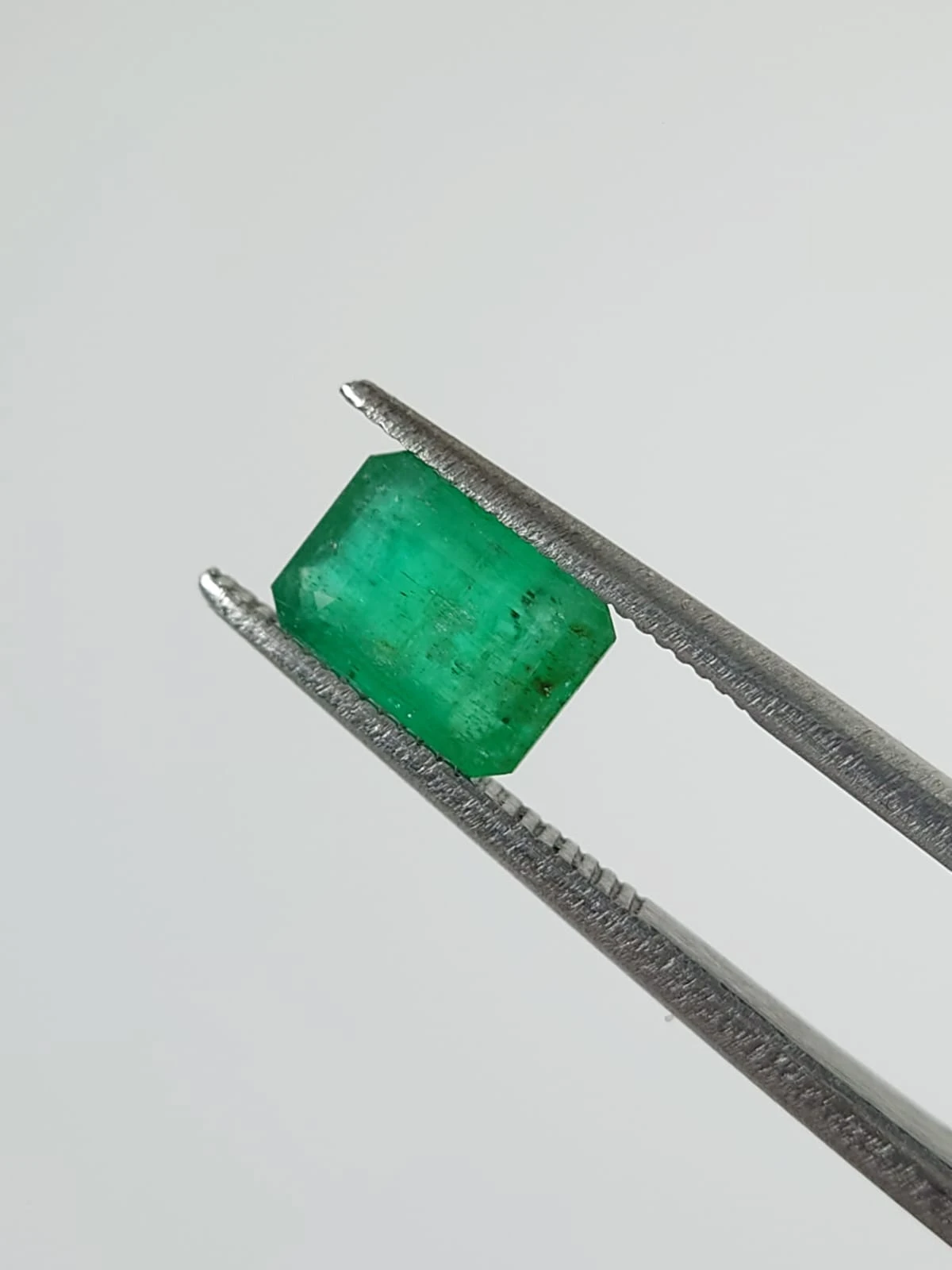 1.37ct Emerald Octagon Cut Loose Gemstone from Afghanistan