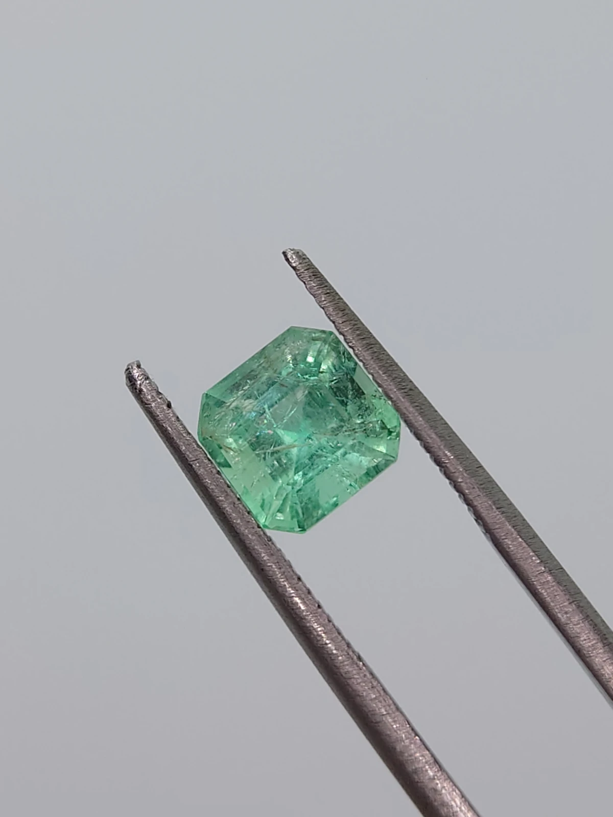 1.16ct Emerald Octagon Shape Loose Gemstone from Afghanistan