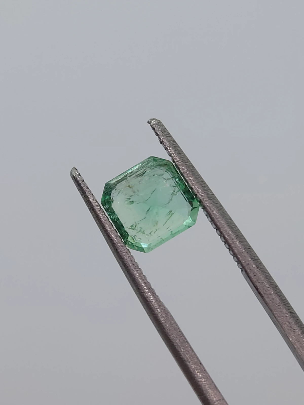 1.16ct Emerald Octagon Shape Loose Gemstone from Afghanistan
