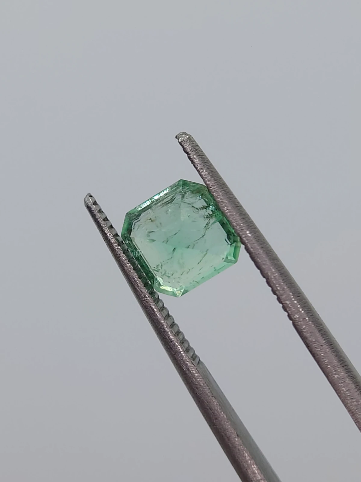 1.16ct Emerald Octagon Shape Loose Gemstone from Afghanistan