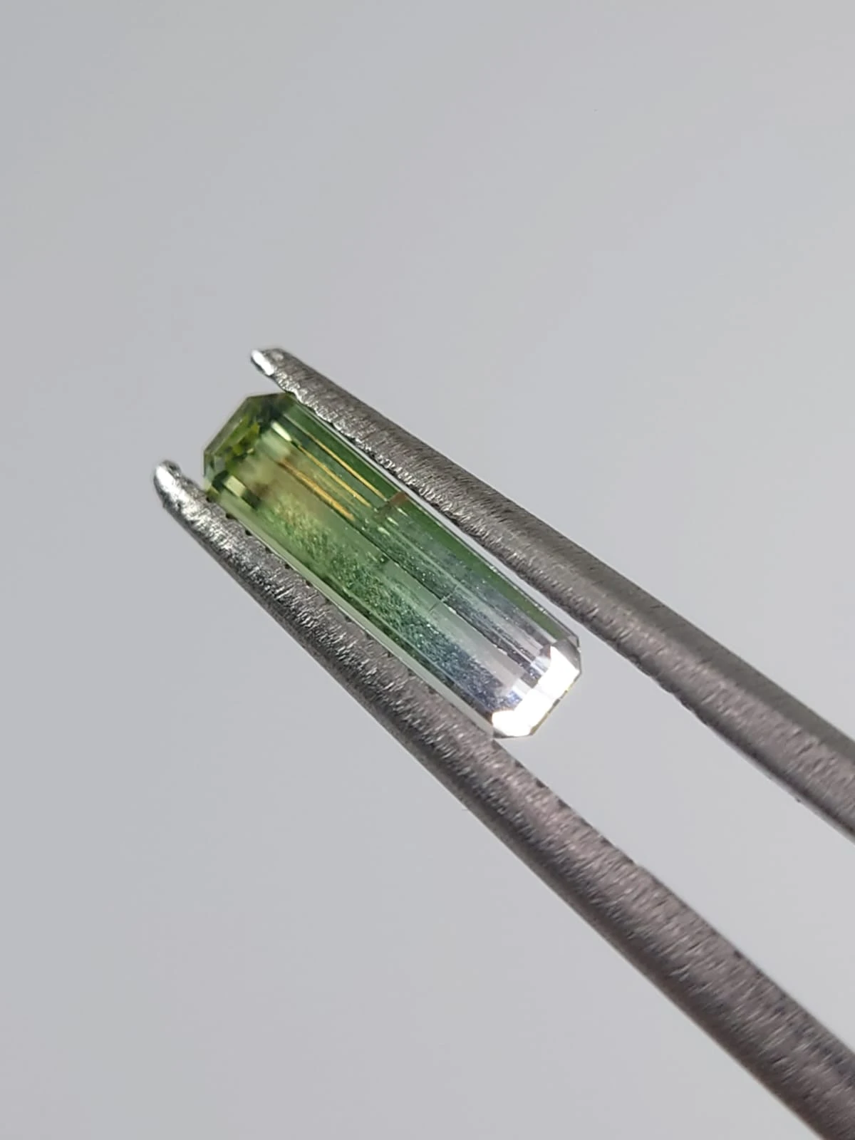 0.52ct Natural Bicolor Greenish Pink Tourmaline From Afghanistan