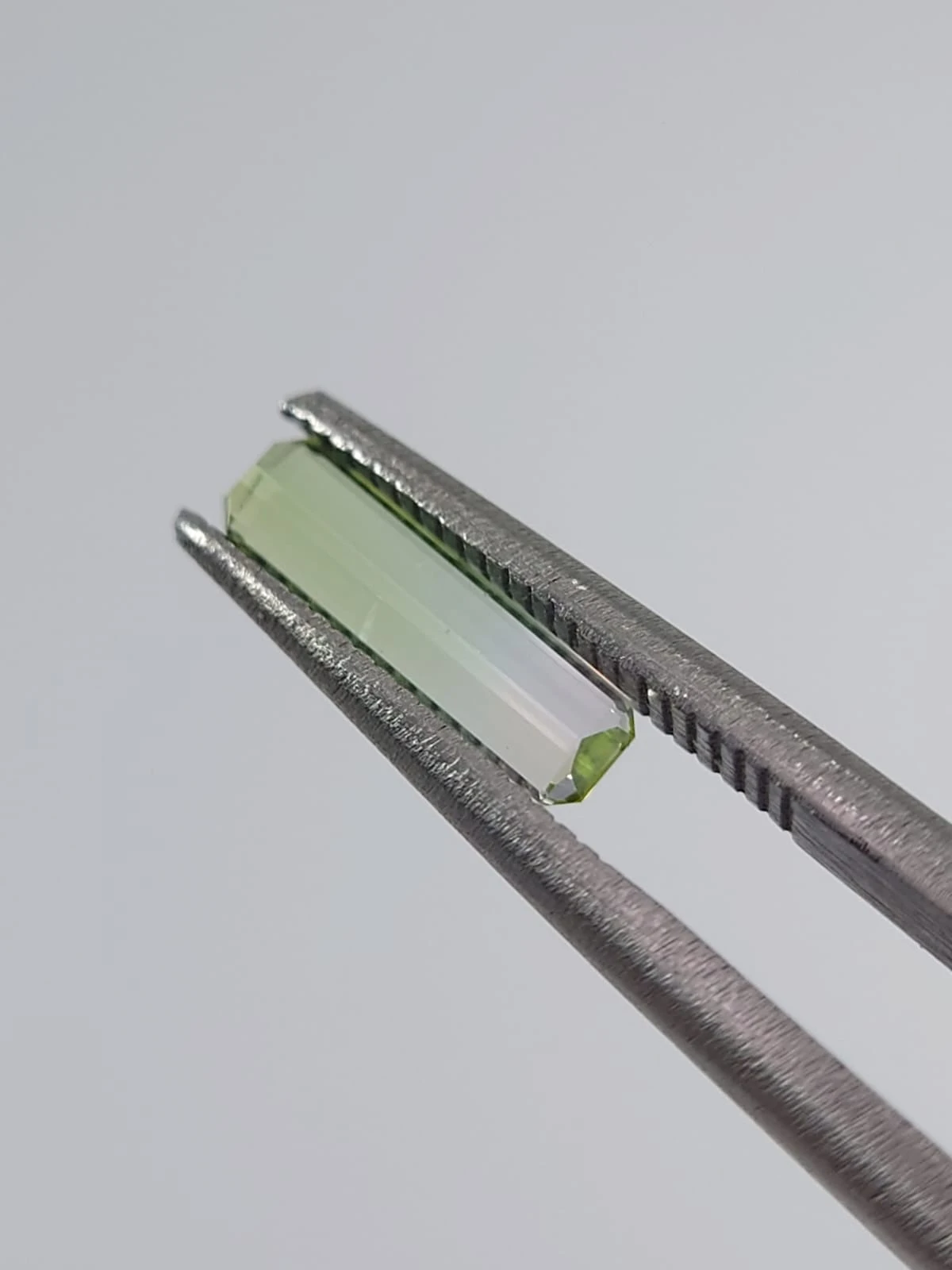 0.52ct Natural Bicolor Greenish Pink Tourmaline From Afghanistan