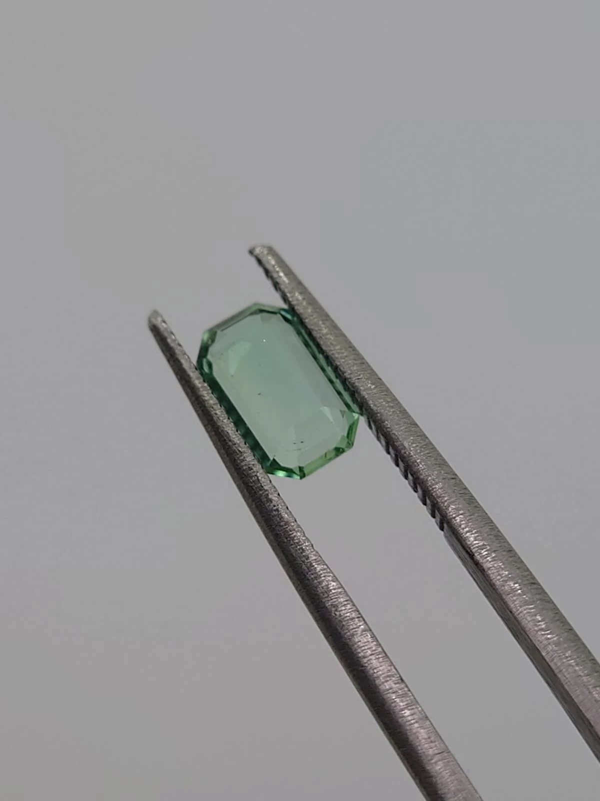 0.77ct Natural Tourmaline Emerald Shape Loose Gemstone from Afghanistan