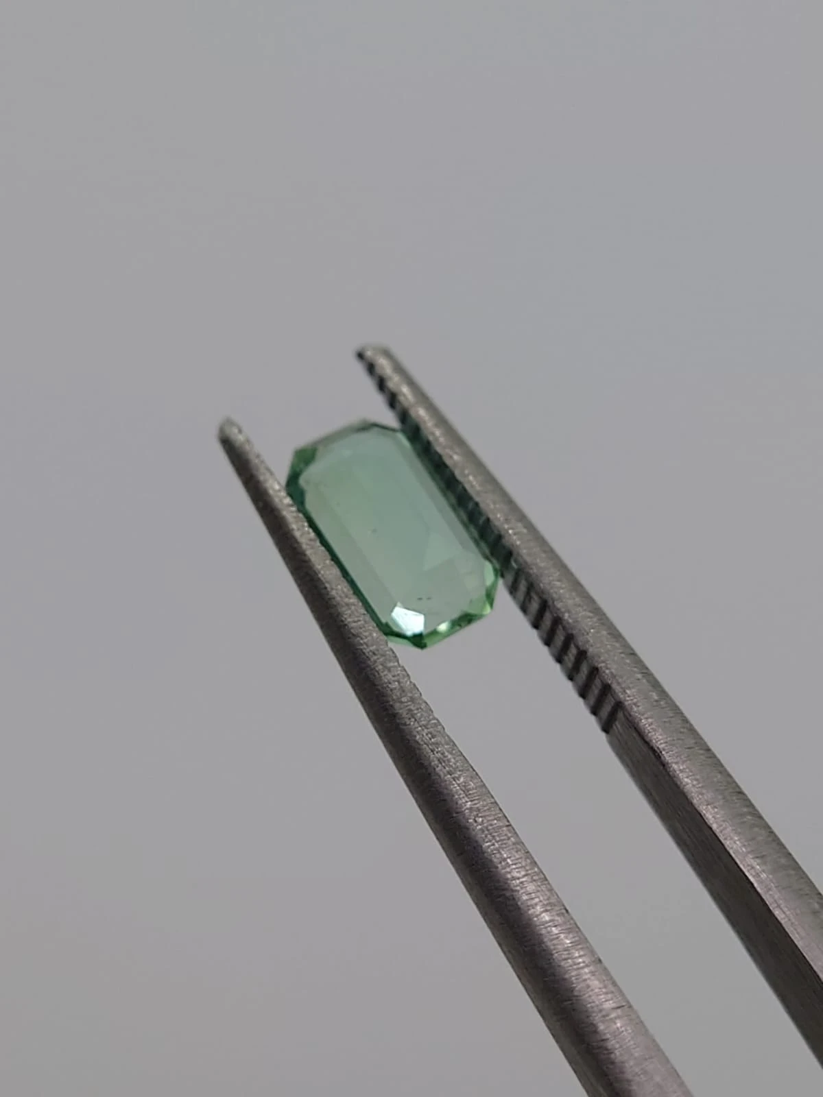 0.77ct Natural Tourmaline Emerald Shape Loose Gemstone from Afghanistan