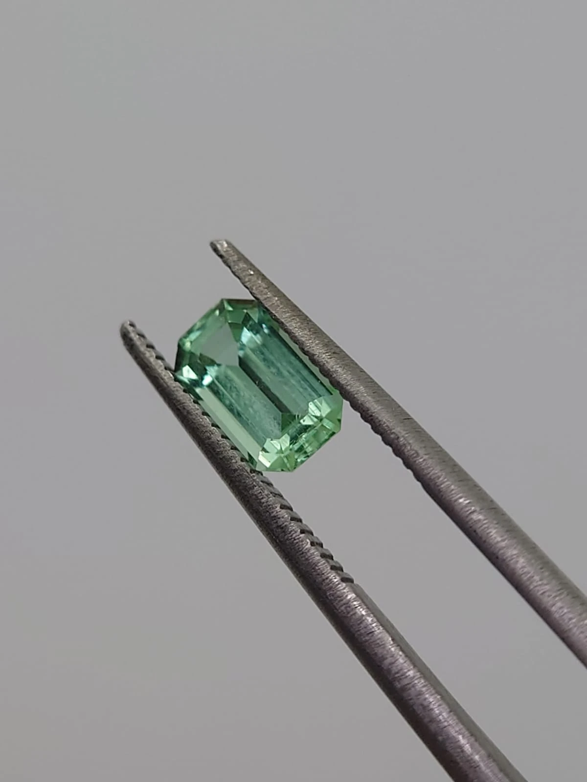 0.77ct Natural Tourmaline Emerald Shape Loose Gemstone from Afghanistan