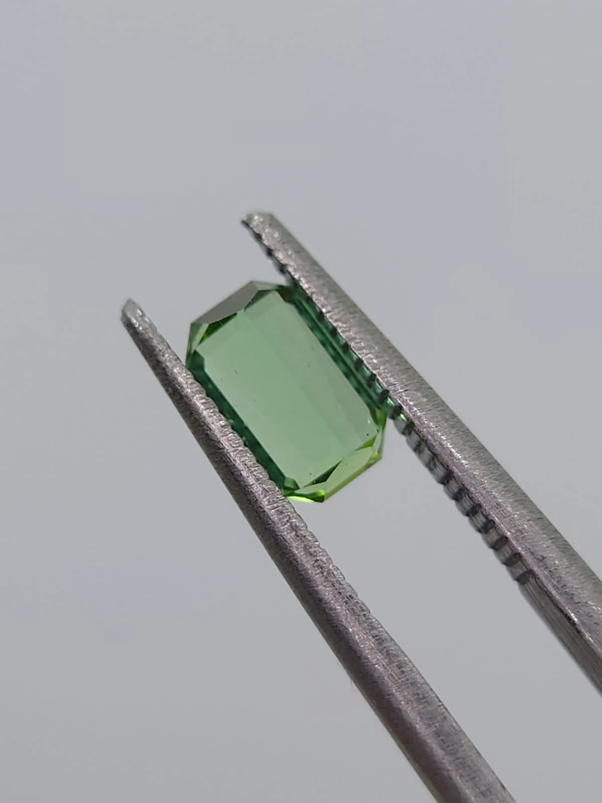 0.65ct Natural Tourmaline Emerald Shape Loose Gemstone from Afghanistan