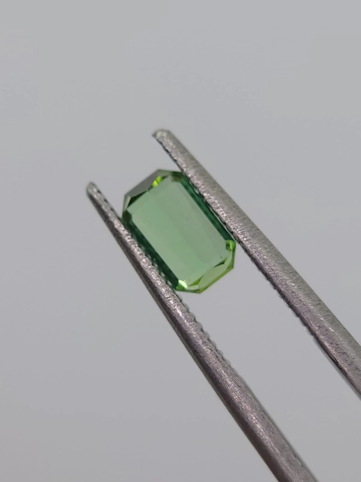 0.65ct Natural Tourmaline Emerald Shape Loose Gemstone from Afghanistan