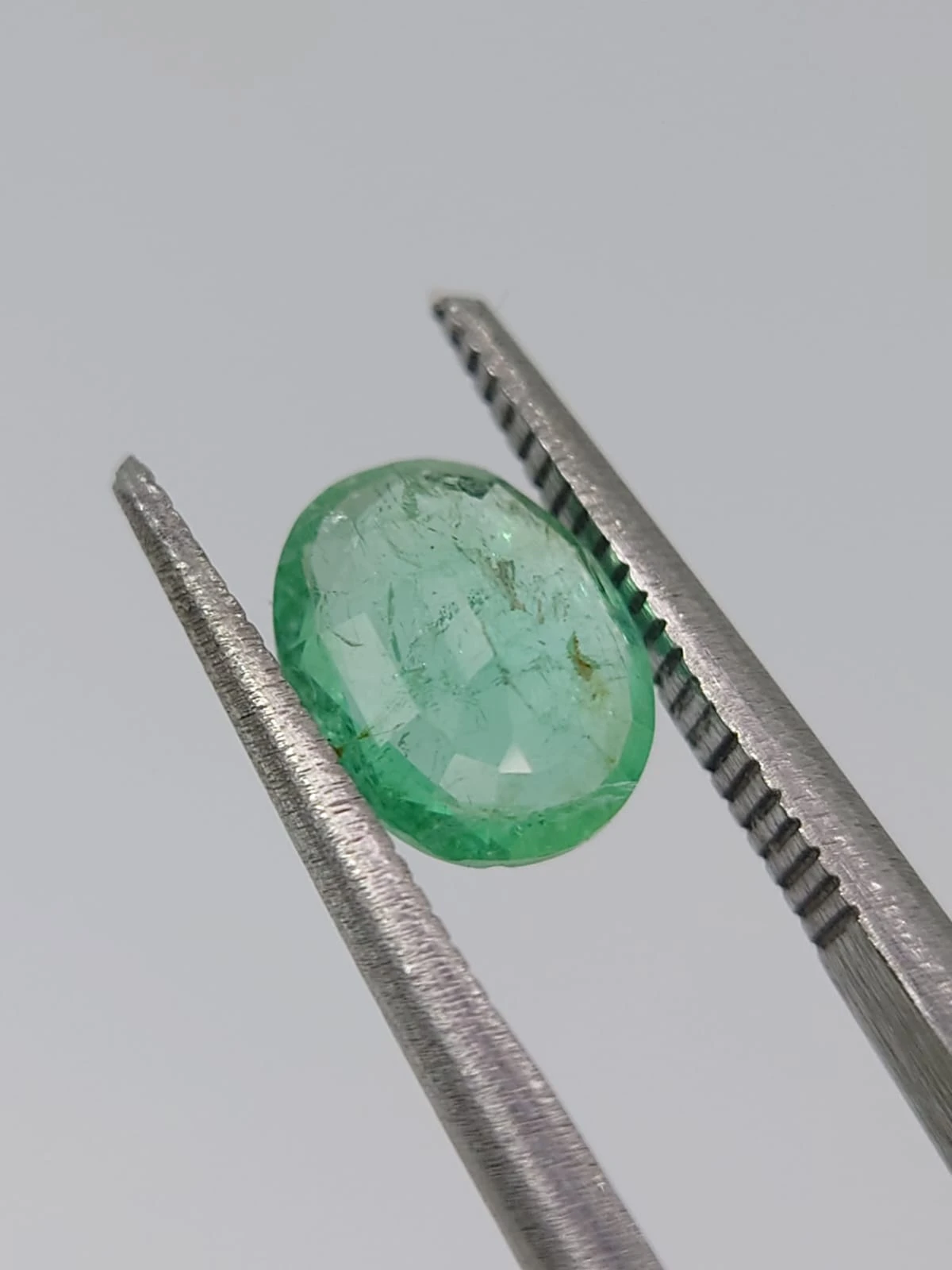 1.03ct Natural Emerald Oval Shape Loose Gemstone from Panjshir Afghanistan