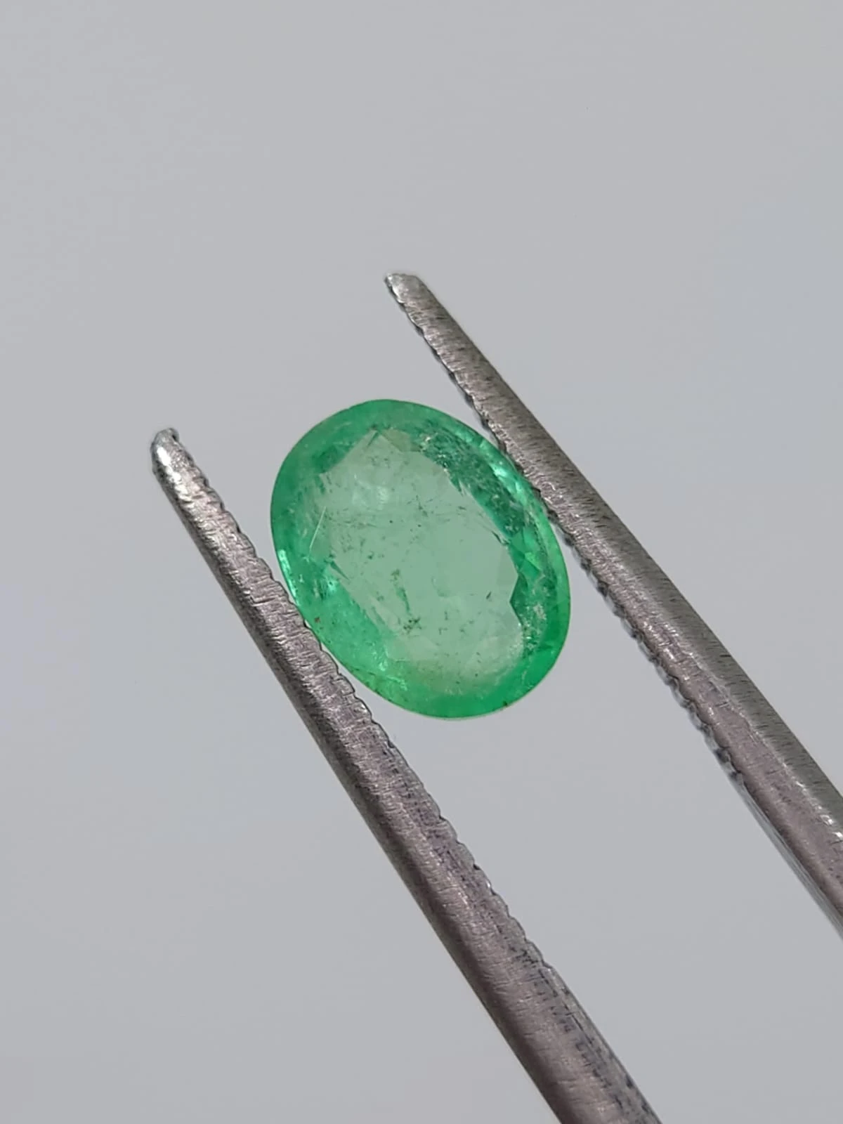 0.83ct Natural Emerald Oval Shape Loose Gemstone from Panjshir Afghanistan