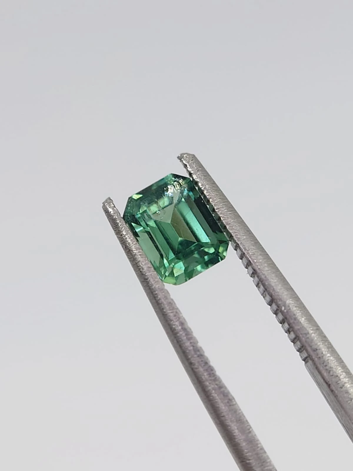 0.65ct Natural Tourmaline Emerald Shape Loose Gemstone from Afghanistan