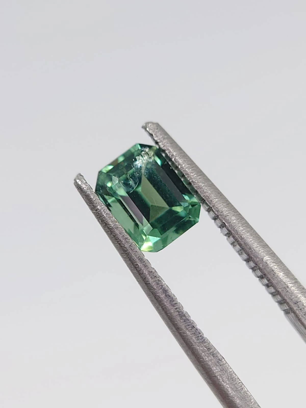 0.65ct Natural Tourmaline Emerald Shape Loose Gemstone from Afghanistan