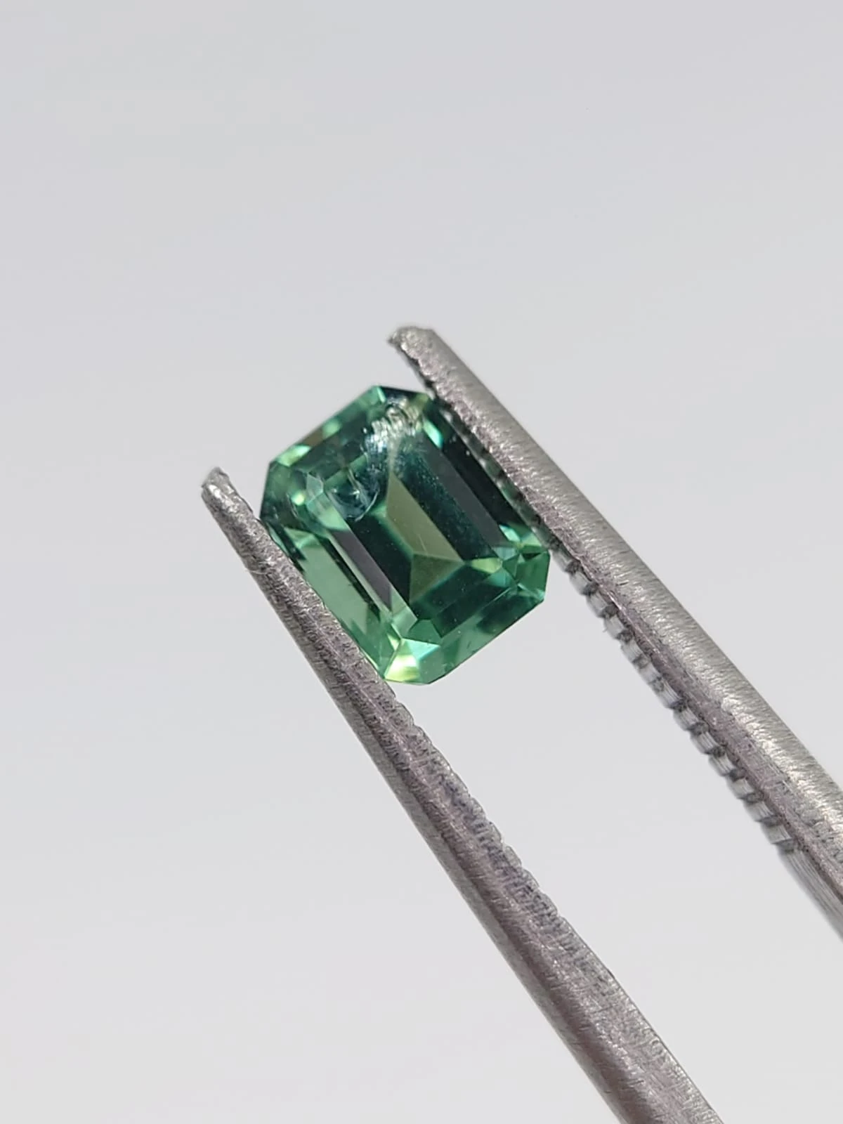 0.65ct Natural Tourmaline Emerald Shape Loose Gemstone from Afghanistan