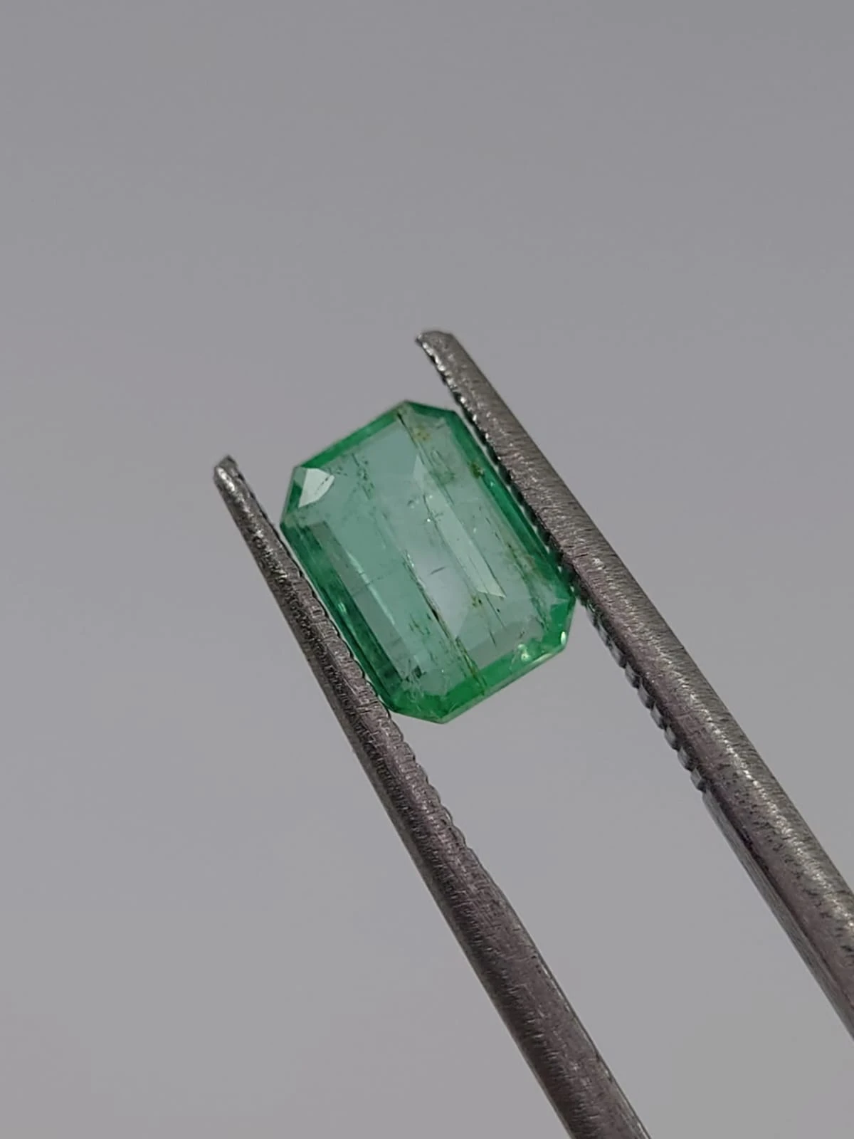 0.95ct Natural Green Emerald Loose Gemstone From Panjshir Afghanistan