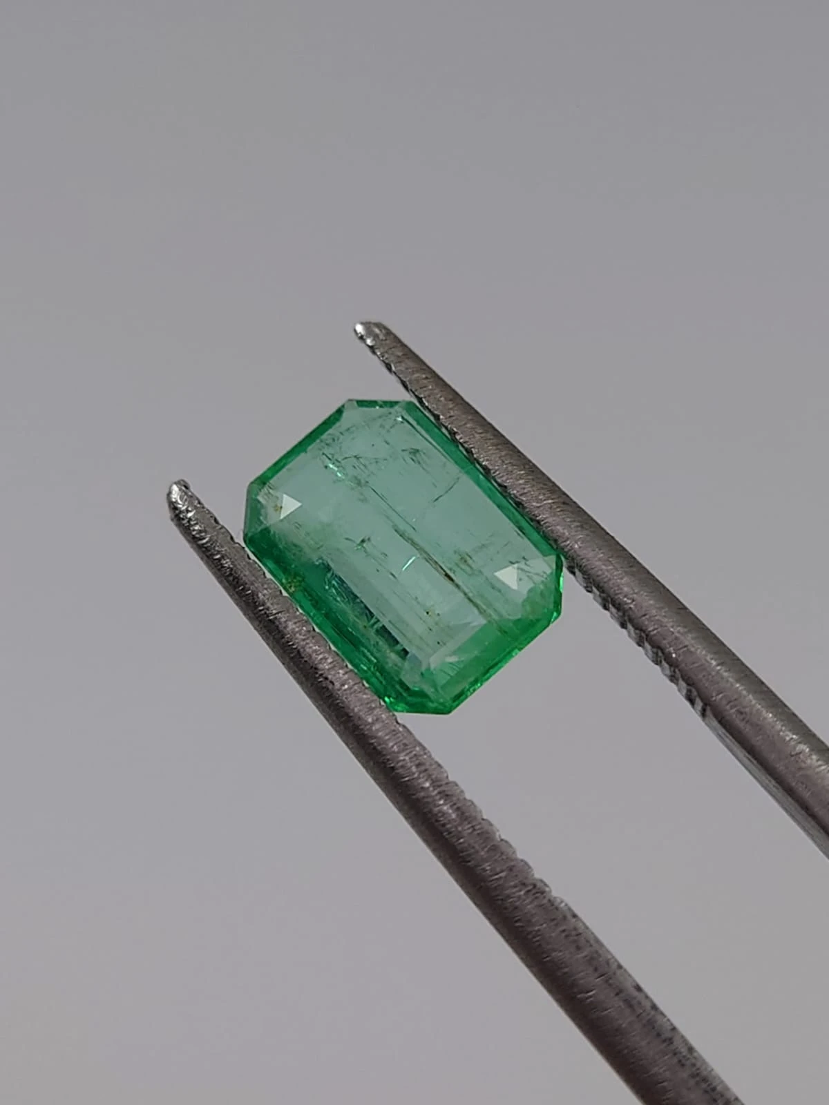 0.95ct Natural Green Emerald Loose Gemstone From Panjshir Afghanistan