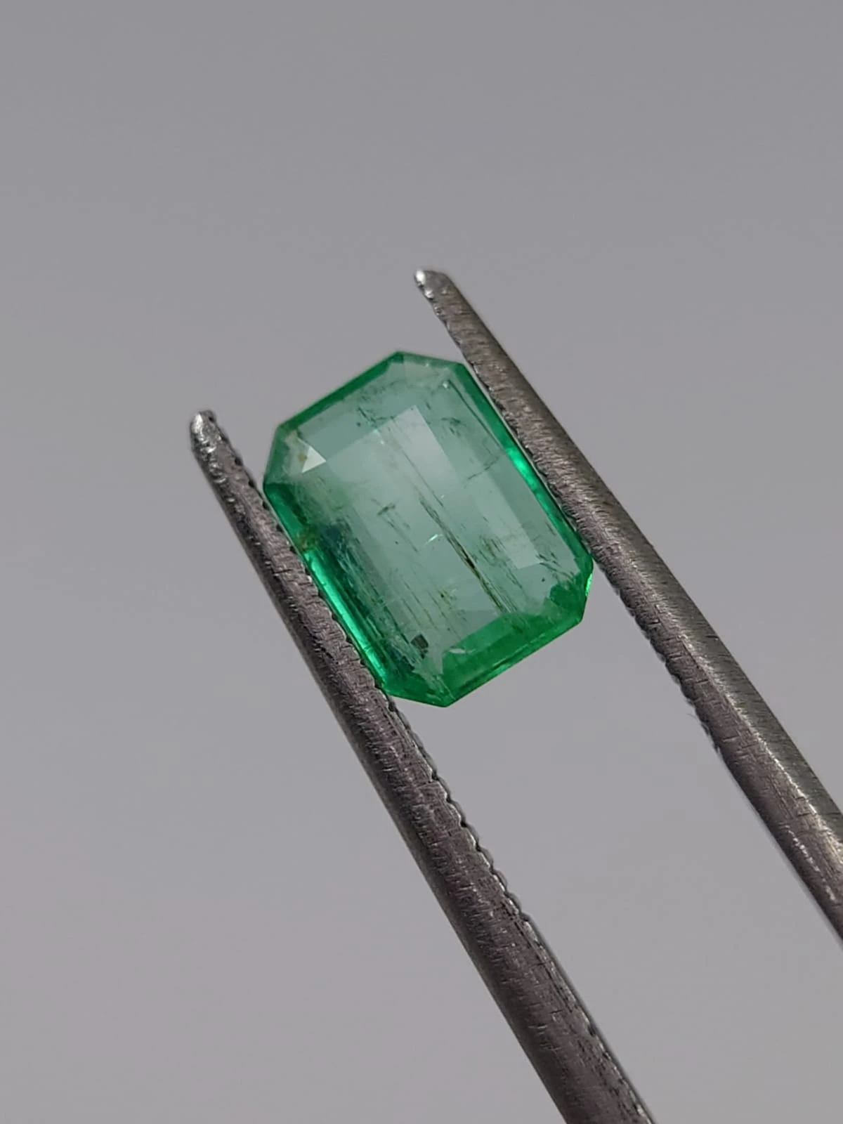 0.95ct Natural Green Emerald Loose Gemstone From Panjshir Afghanistan