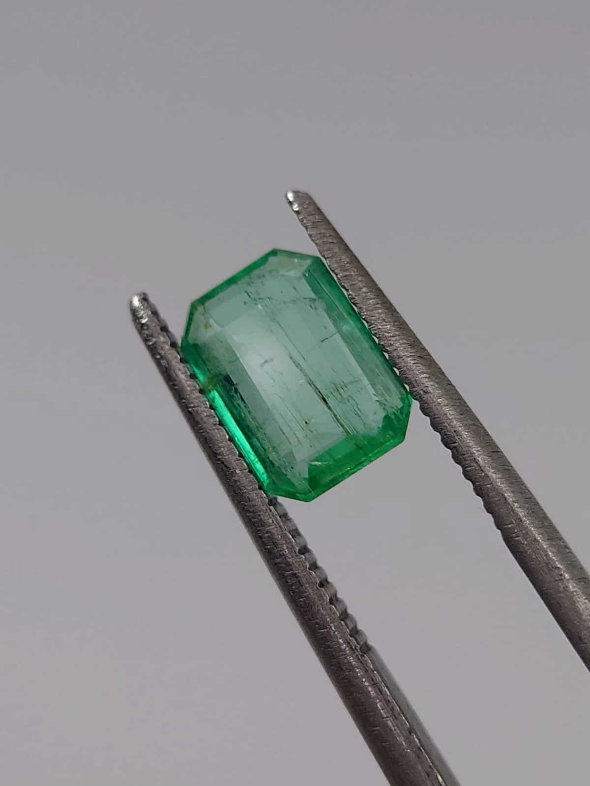0.95ct Natural Green Emerald Loose Gemstone From Panjshir Afghanistan