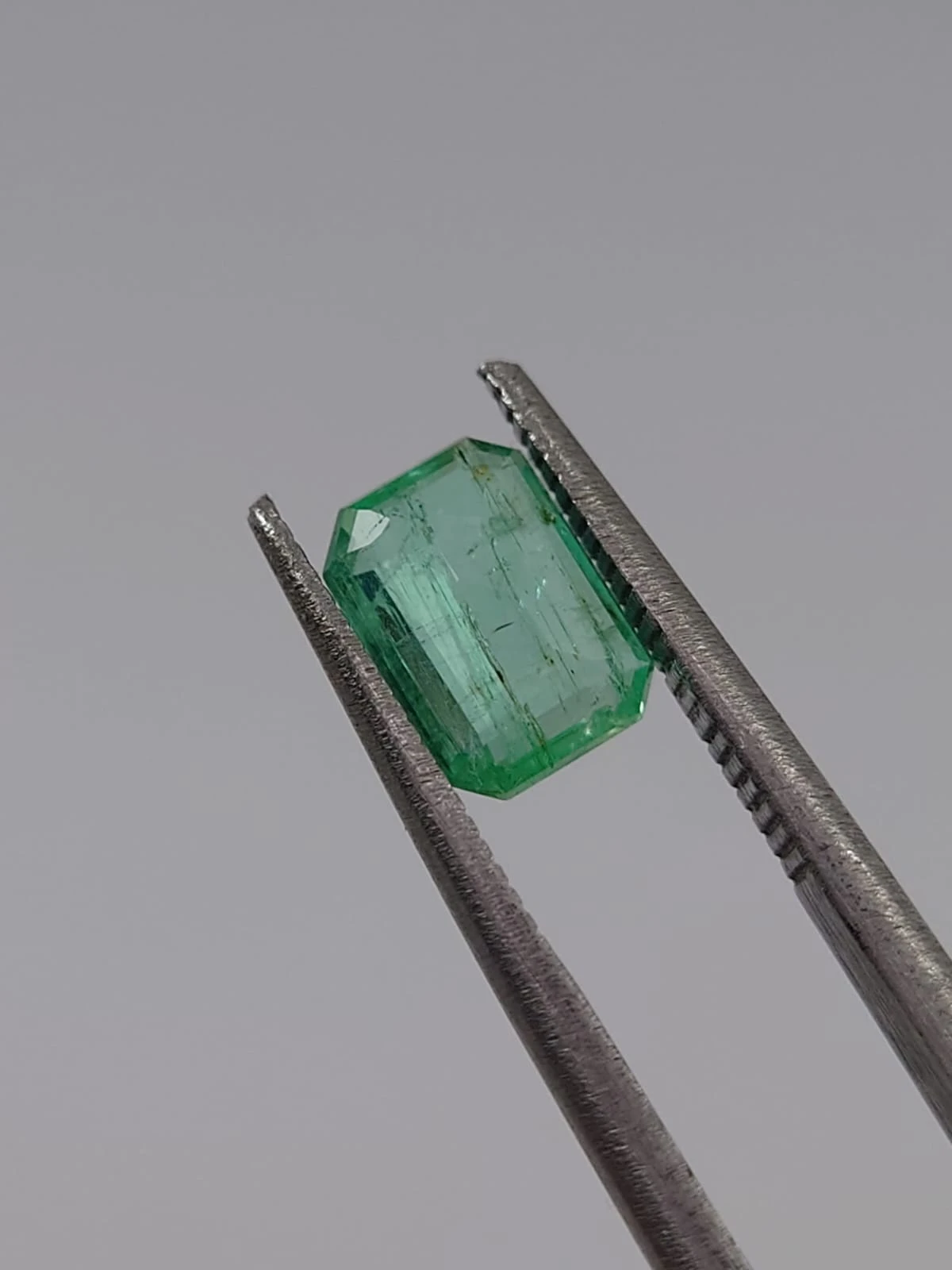 0.95ct Natural Green Emerald Loose Gemstone From Panjshir Afghanistan