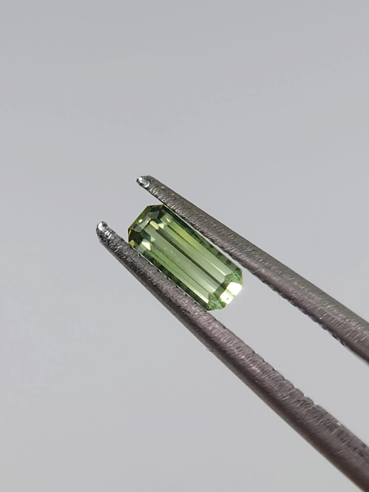 0.26ct Natural Mint Green Tourmaline Emerald cut loose Gemstone From Afghanistan