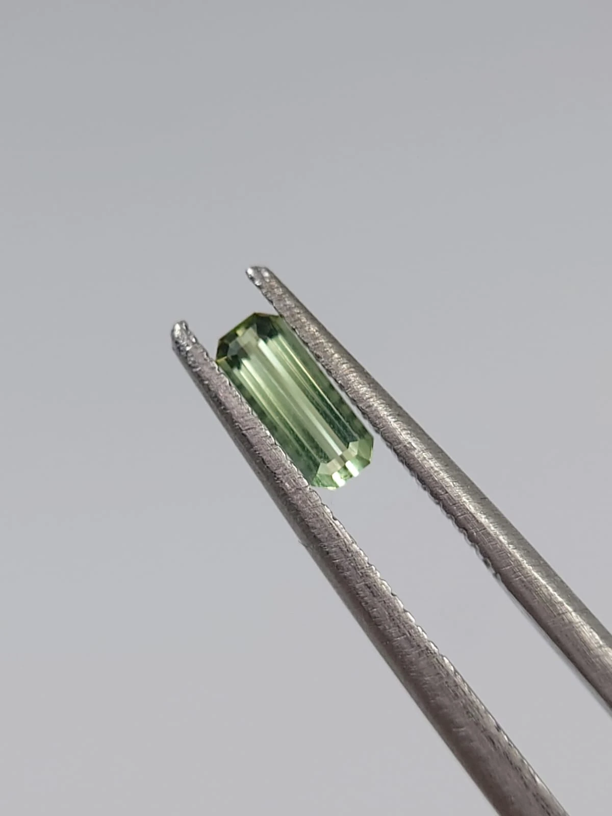 0.26ct Natural Mint Green Tourmaline Emerald cut loose Gemstone From Afghanistan