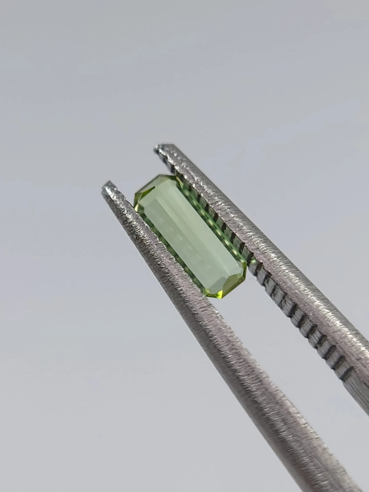 0.26ct Natural Mint Green Tourmaline Emerald cut loose Gemstone From Afghanistan