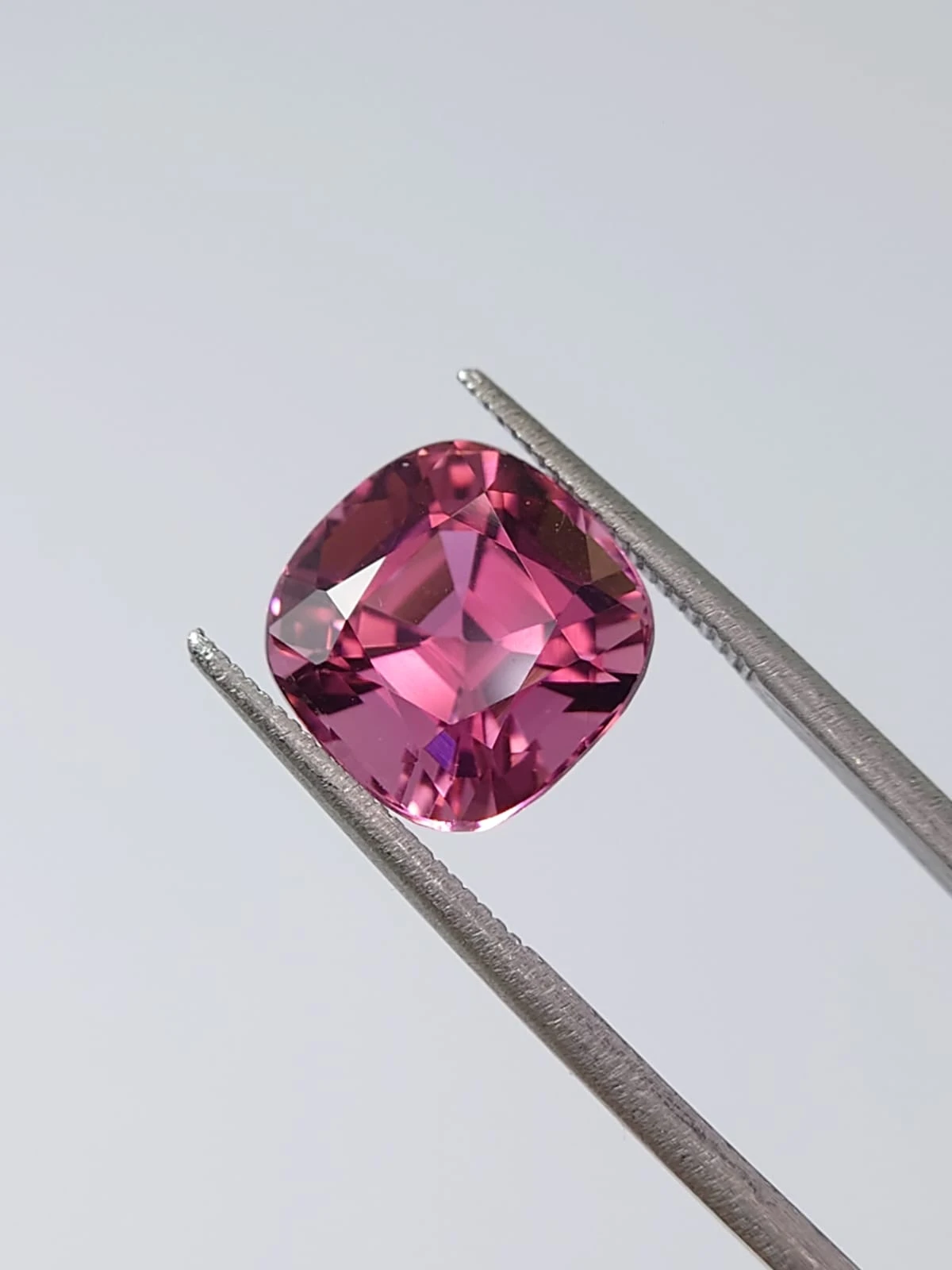 6.04ct Natural Pink Tourmaline Cushion Shape Loose Gemstone from Afghanistan