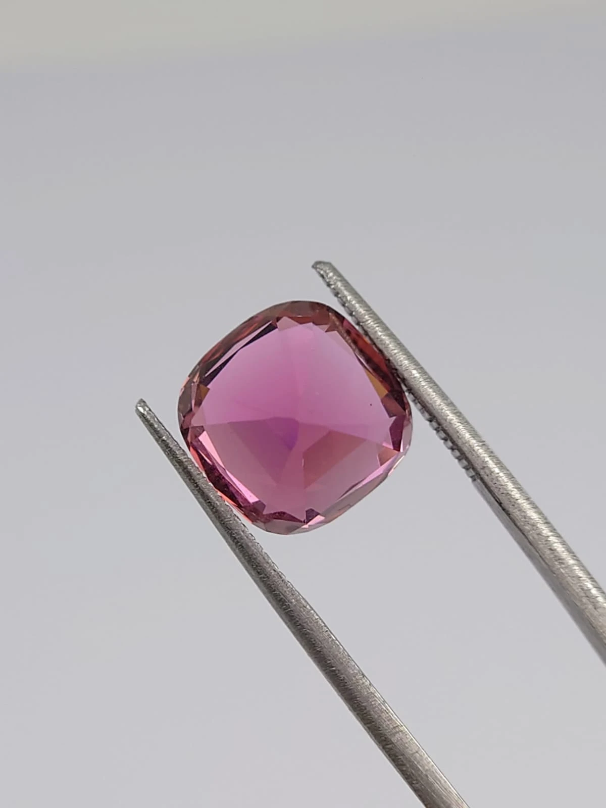 6.04ct Natural Pink Tourmaline Cushion Shape Loose Gemstone from Afghanistan