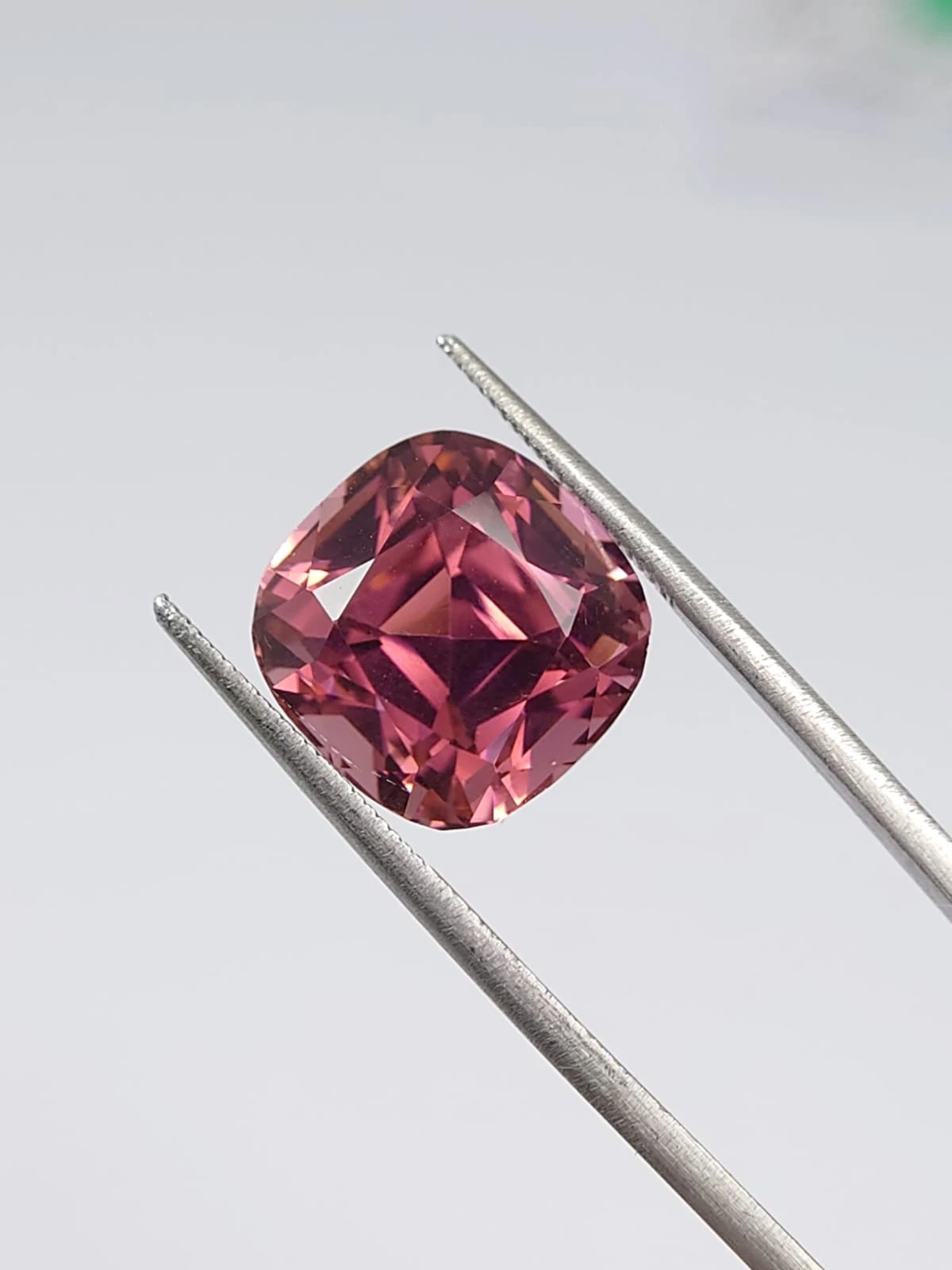 13.59ct Natural Stunning Tourmaline Cushion Shape Loose Gemstone from Afghanistan