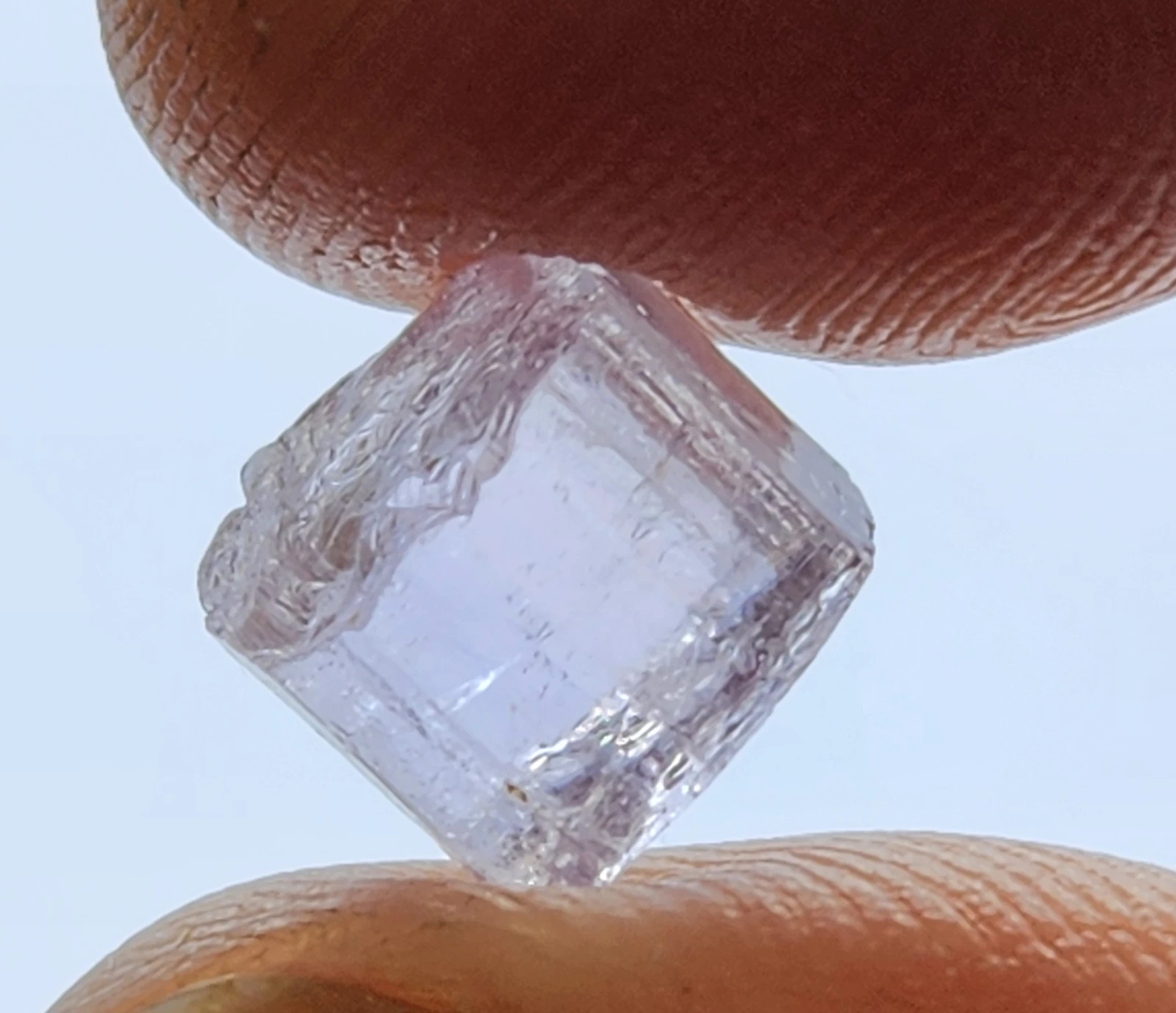 Light Baby Pink Tourmaline Crystal