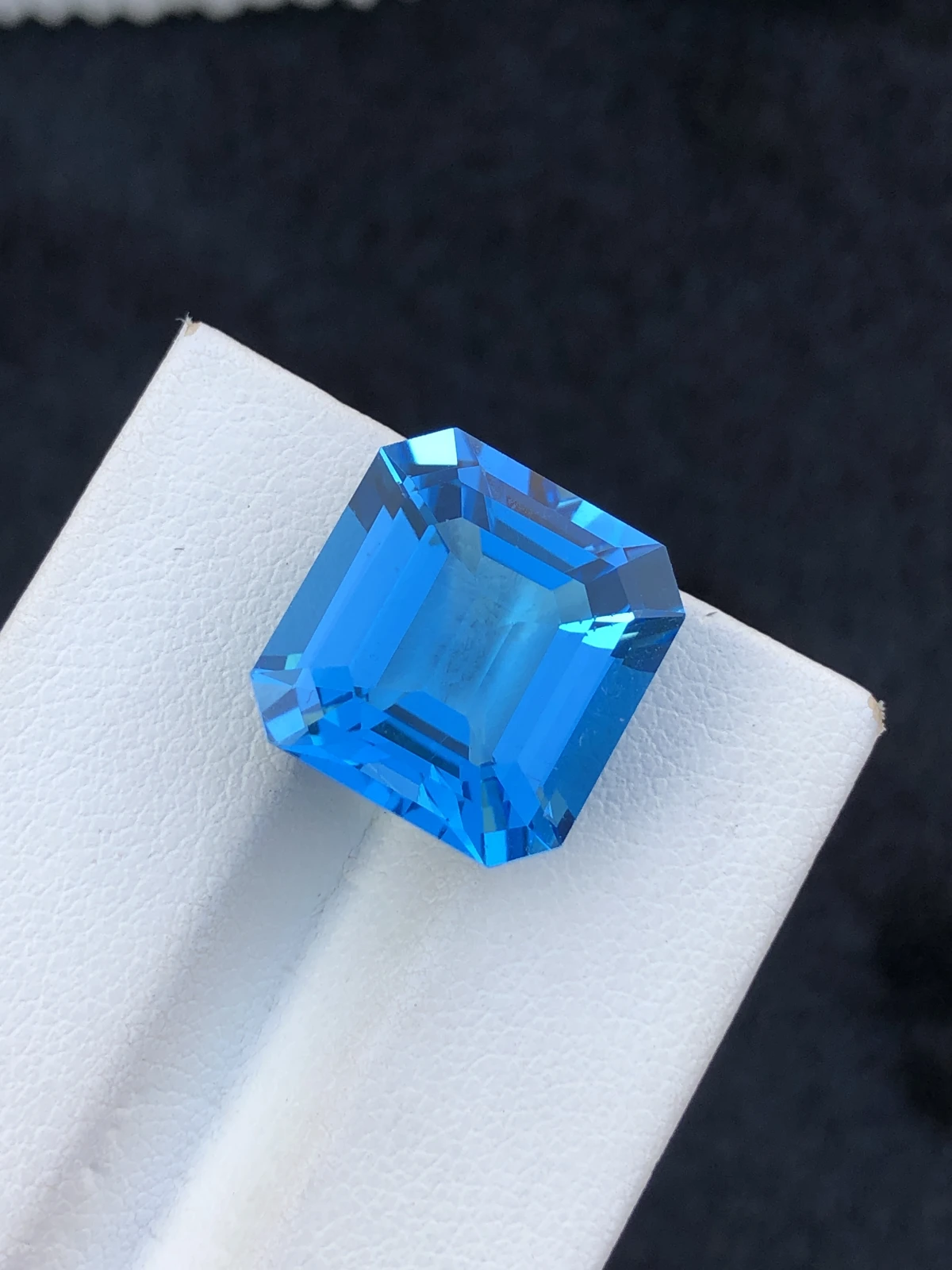 15.85ct Natural Swiss Topaz loose gemstone octagon cut