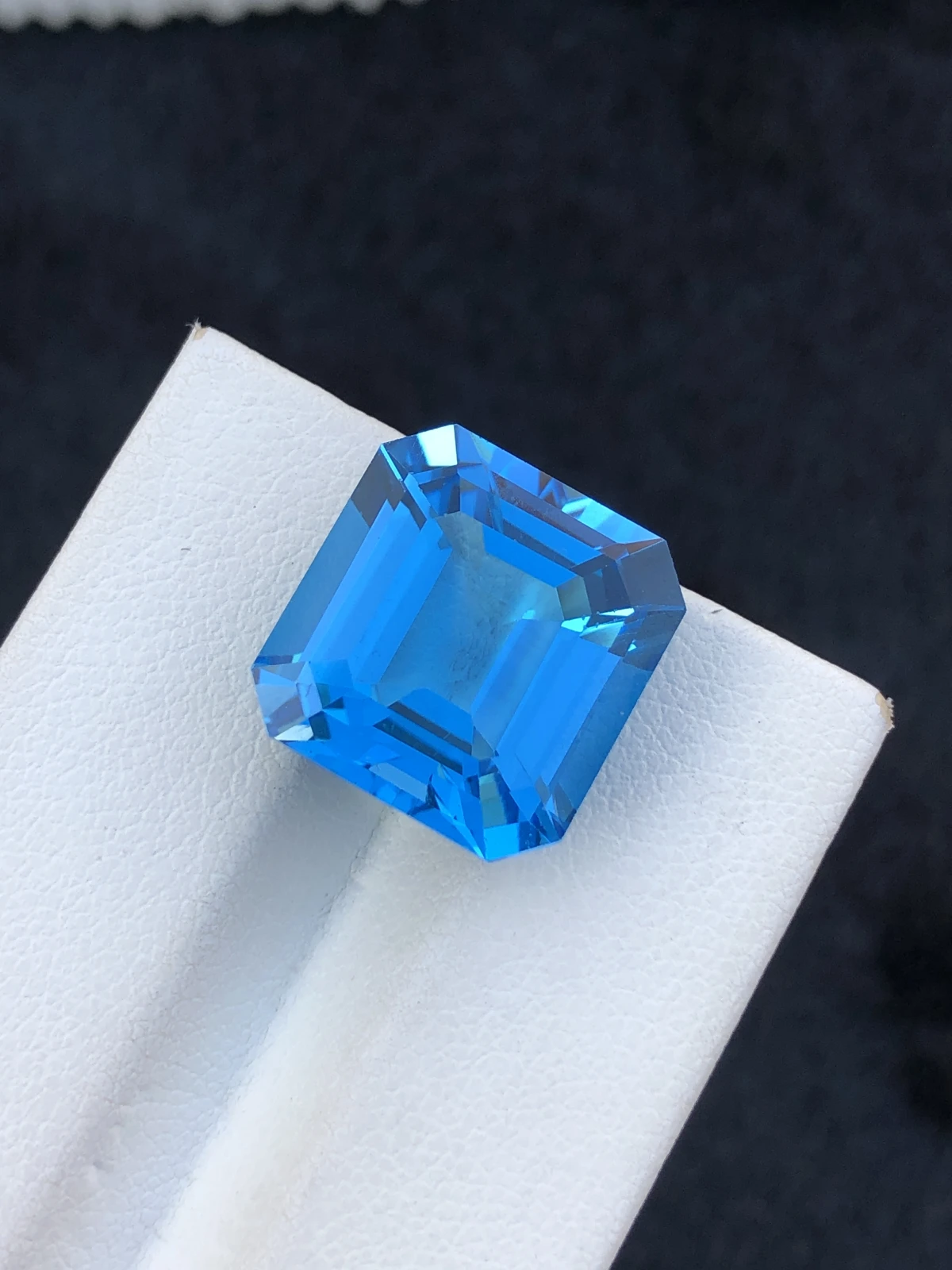 15.85ct Natural Swiss Topaz loose gemstone octagon cut