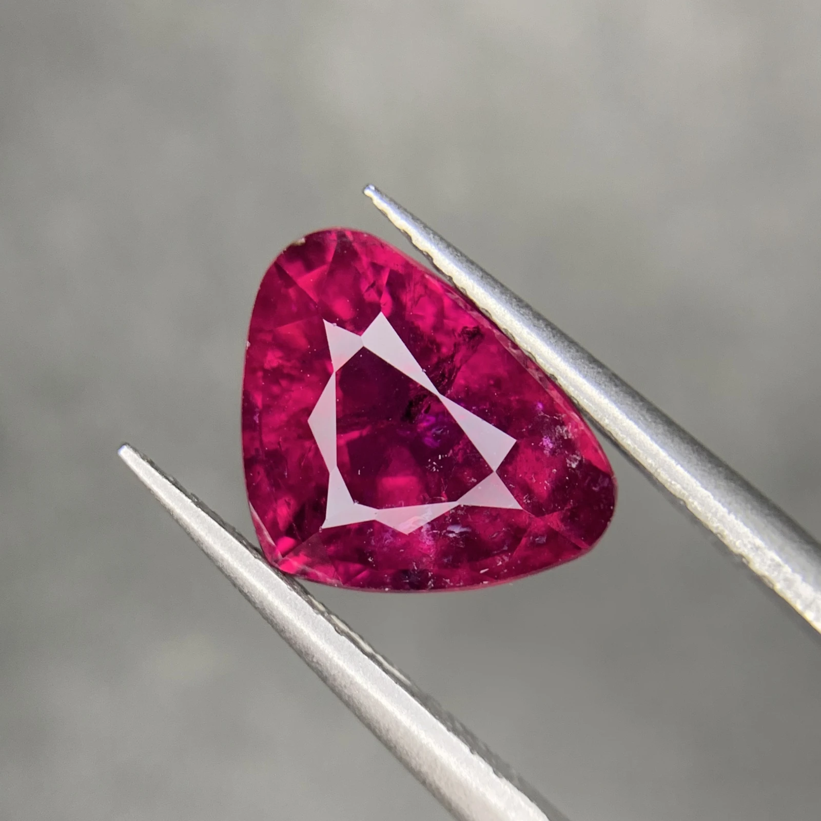 4ct Natural Rubellite Tourmaline loose gemstone from Afghanistan