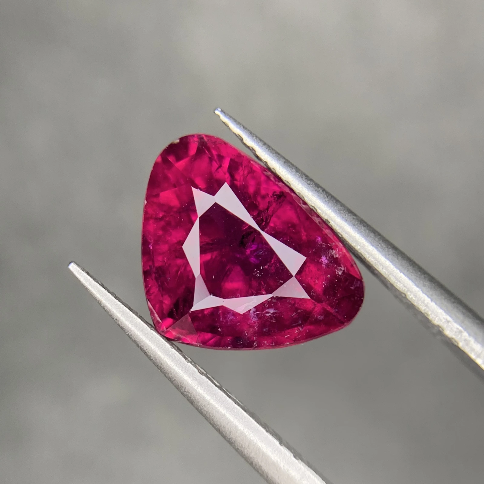 4ct Natural Rubellite Tourmaline loose gemstone from Afghanistan