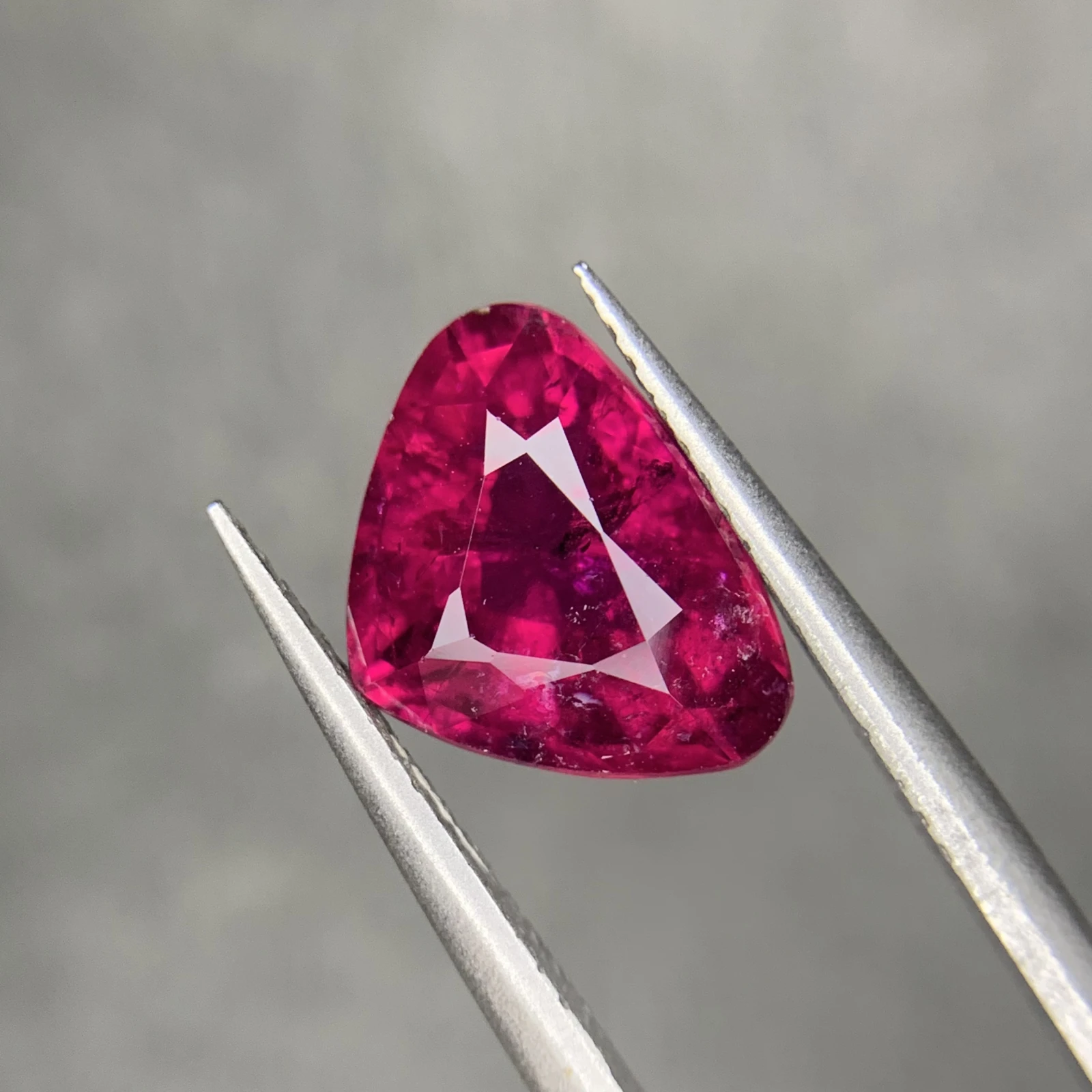 4ct Natural Rubellite Tourmaline loose gemstone from Afghanistan
