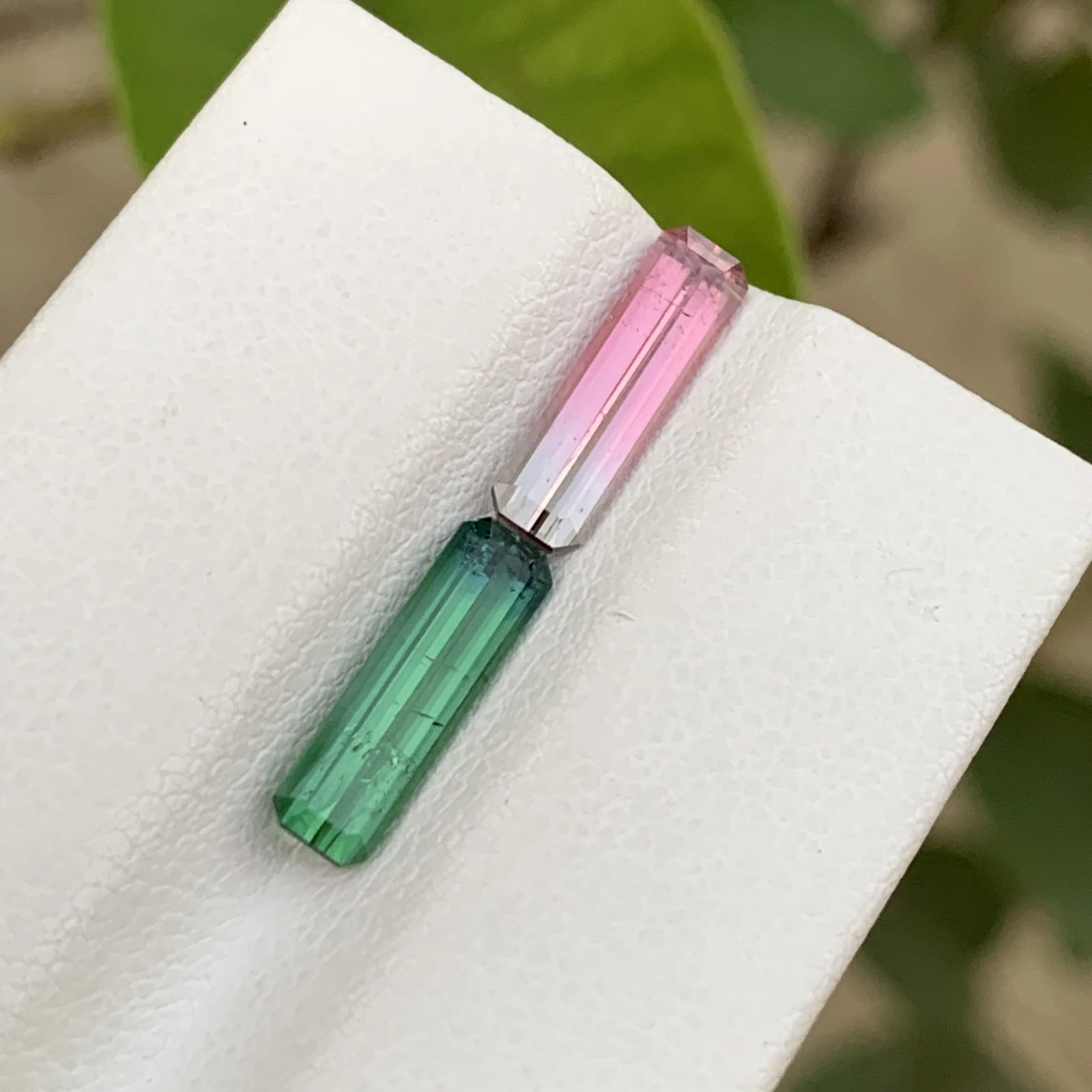 2.55 ct Natural Tourmaline reverse pair gemstone