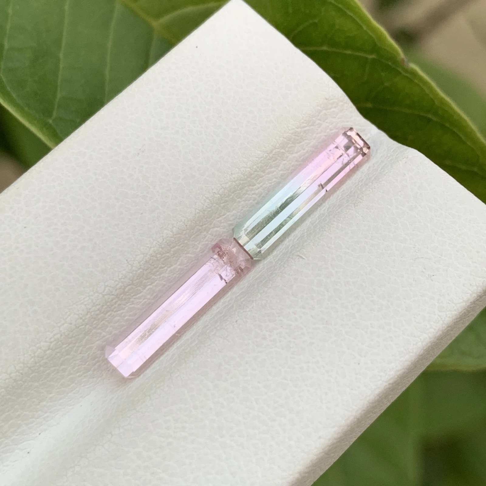 2.70 ct Natural Tourmaline loose gemstone pair octagon cut