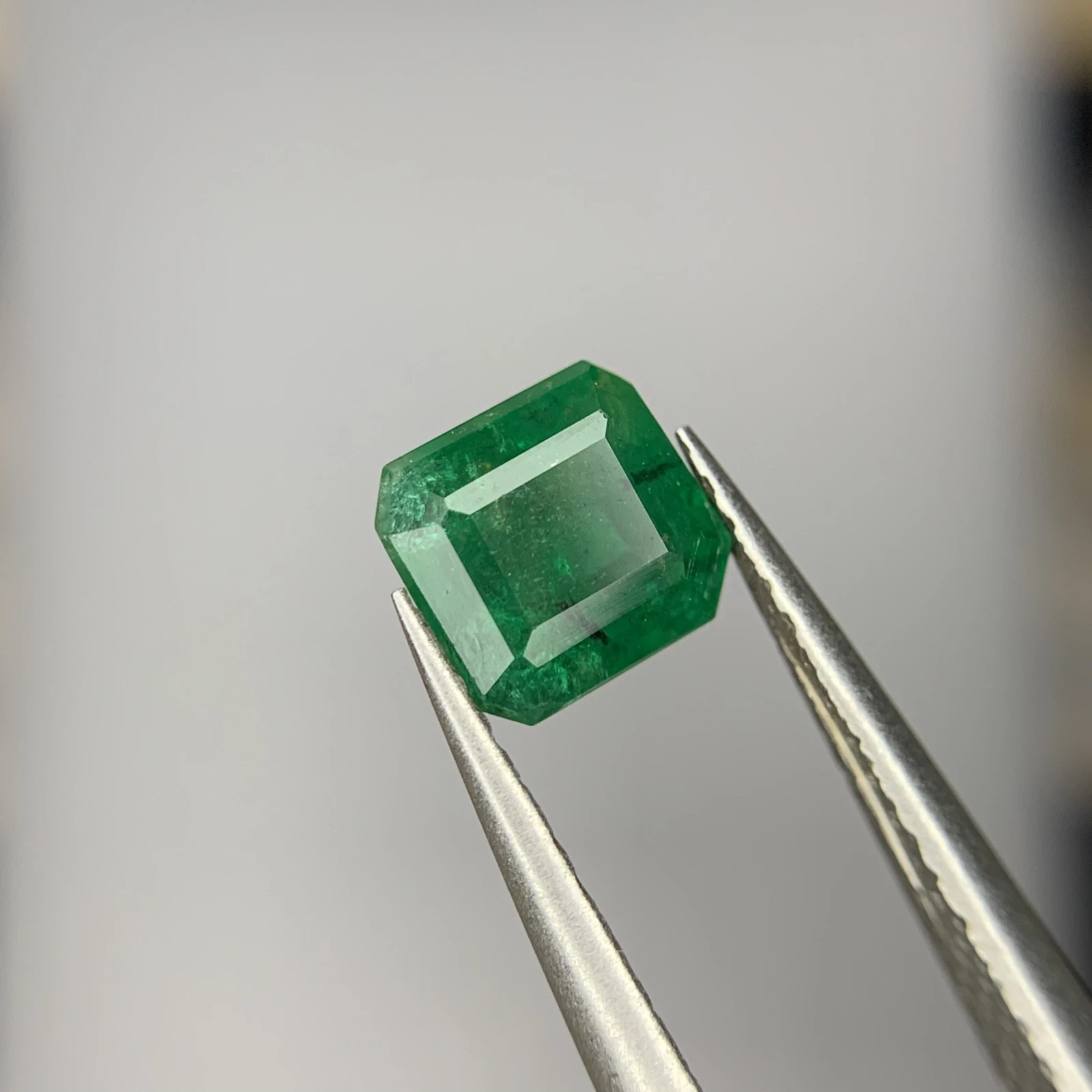 1 ct Natural Emerald loose gemstone octagon cut from Swat