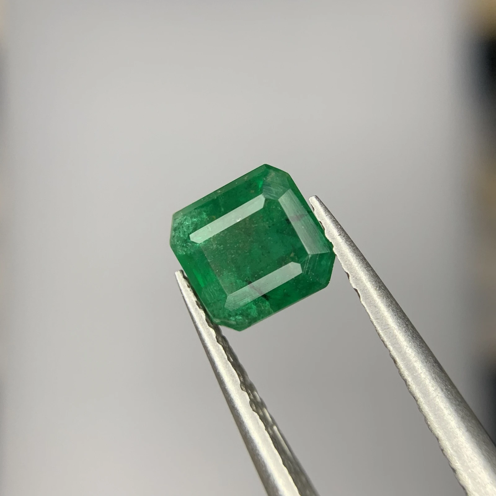 1 ct Natural Emerald loose gemstone octagon cut from Swat