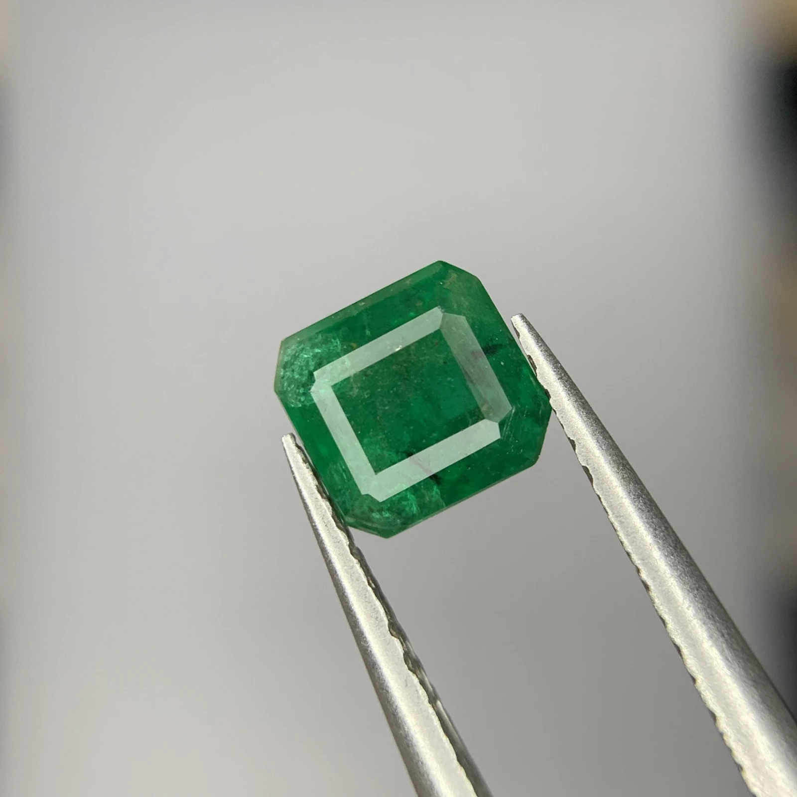 1 ct Natural Emerald loose gemstone octagon cut from Swat