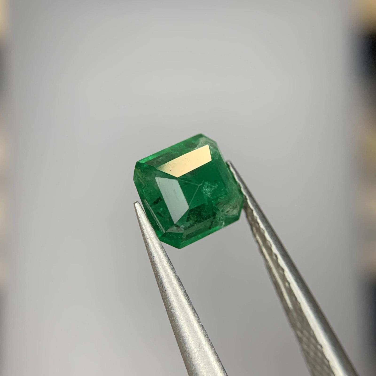 1 ct Natural Emerald loose gemstone octagon cut from Swat