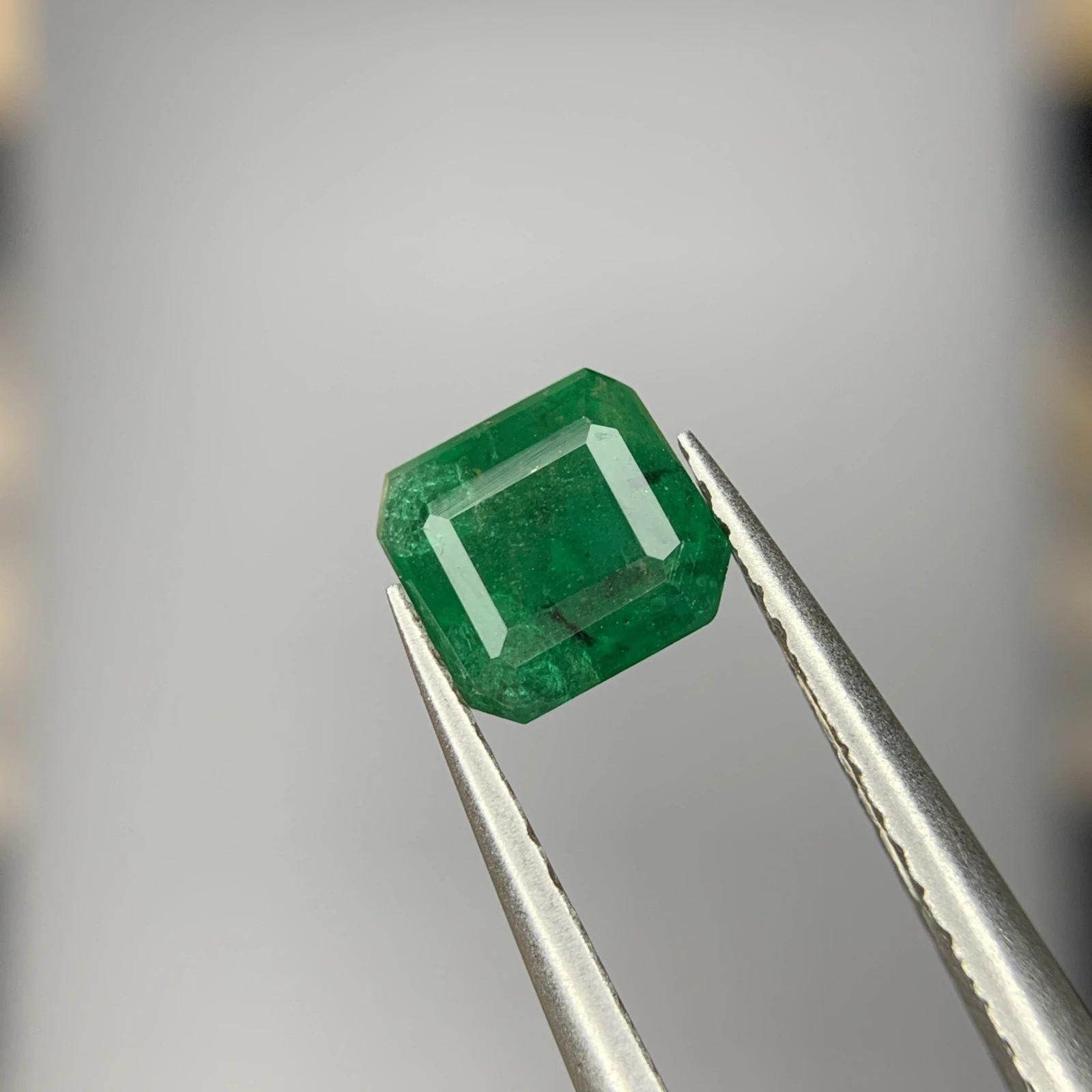 1 ct Natural Emerald loose gemstone octagon cut from Swat