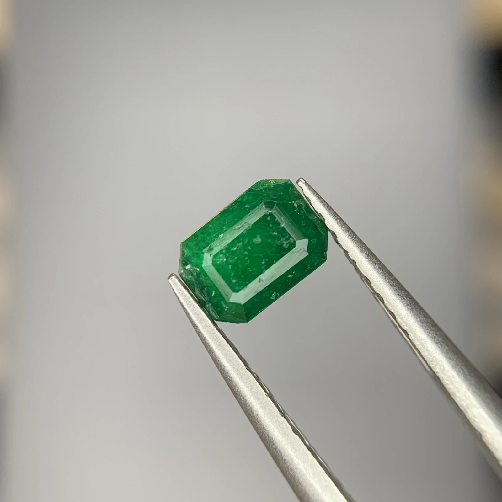 0.55 ct Natural Emerald loose gemstone octagon shape
