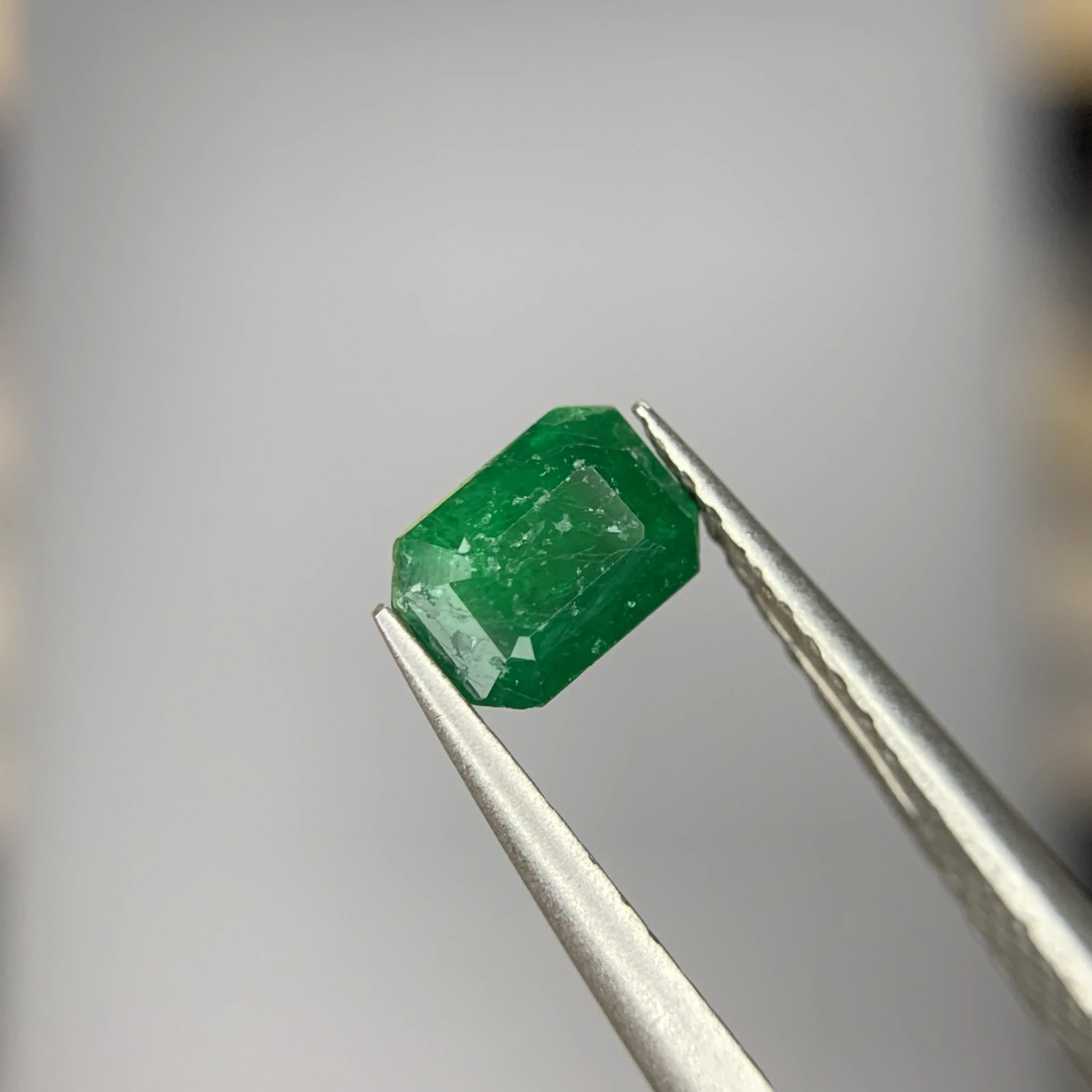 0.55 ct Natural Emerald loose gemstone octagon shape