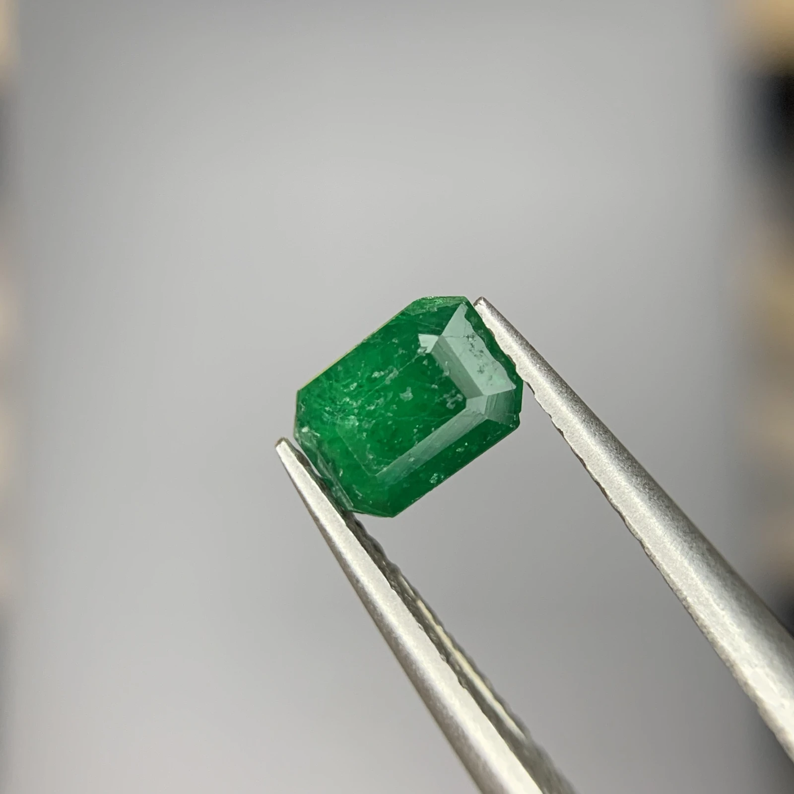 0.55 ct Natural Emerald loose gemstone octagon shape
