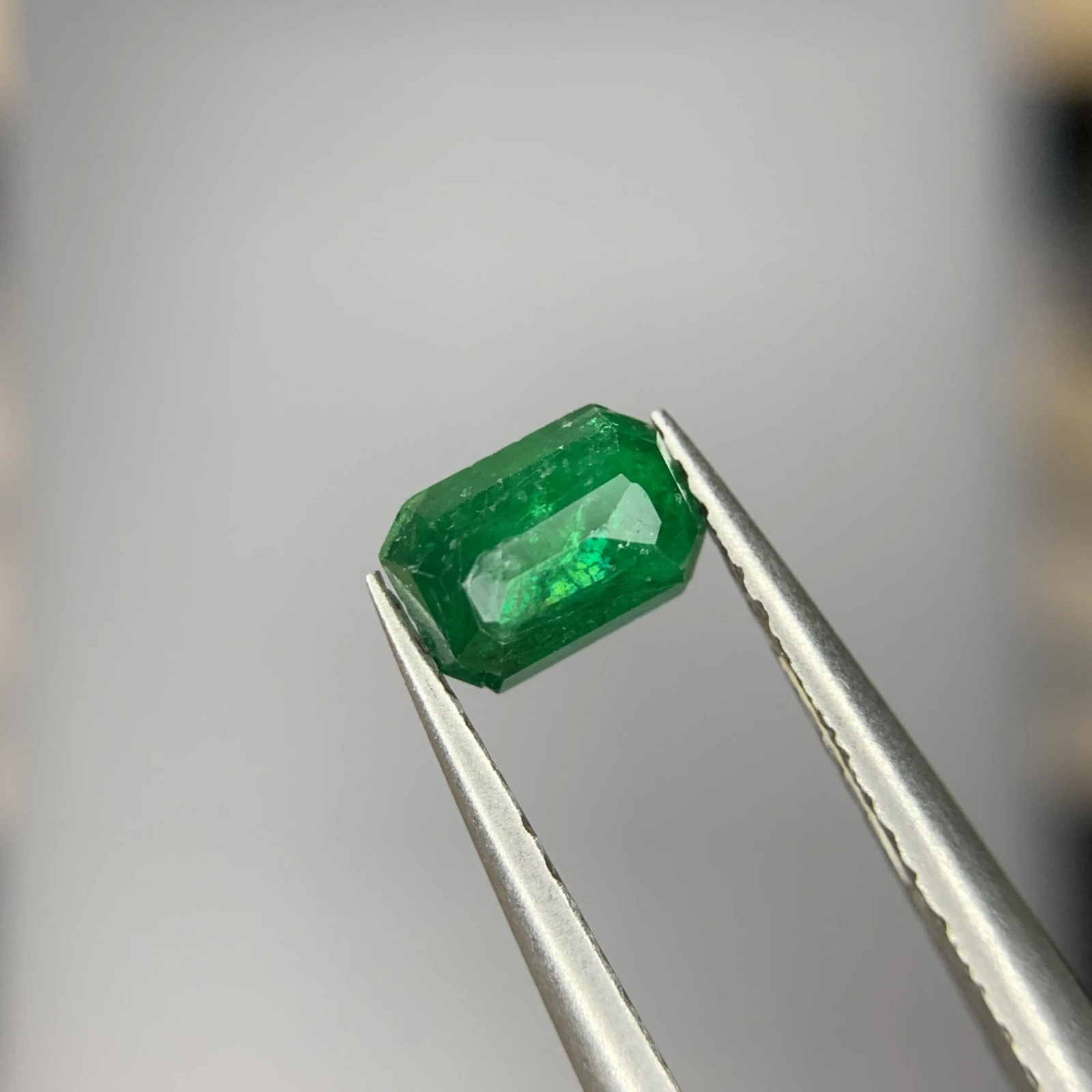 0.55 ct Natural Emerald loose gemstone octagon shape
