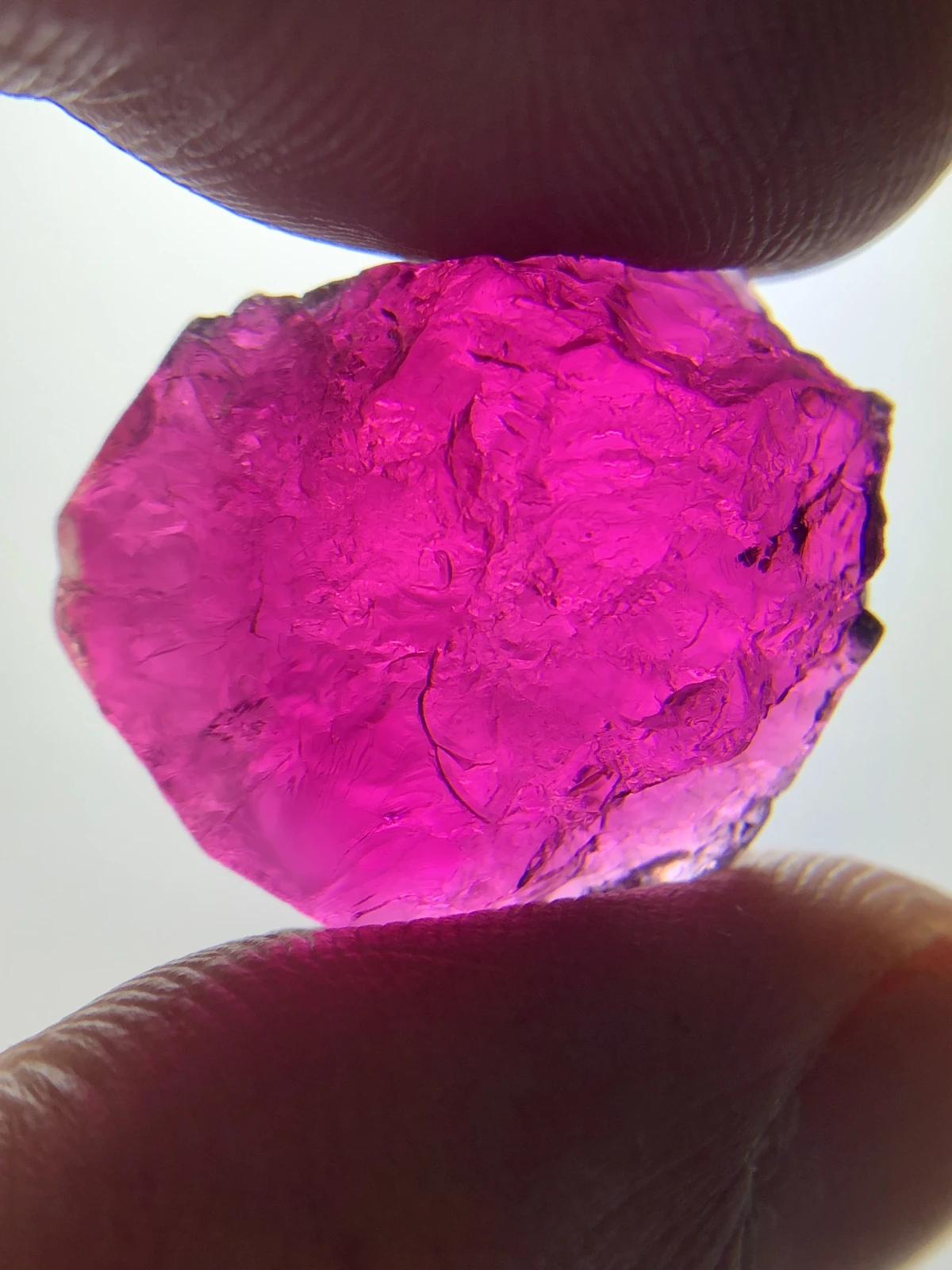 Rough Rubellite Tourmaline 29.4 carat