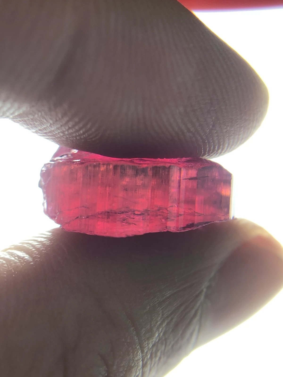Rough Rubellite Tourmaline 29.4 carat