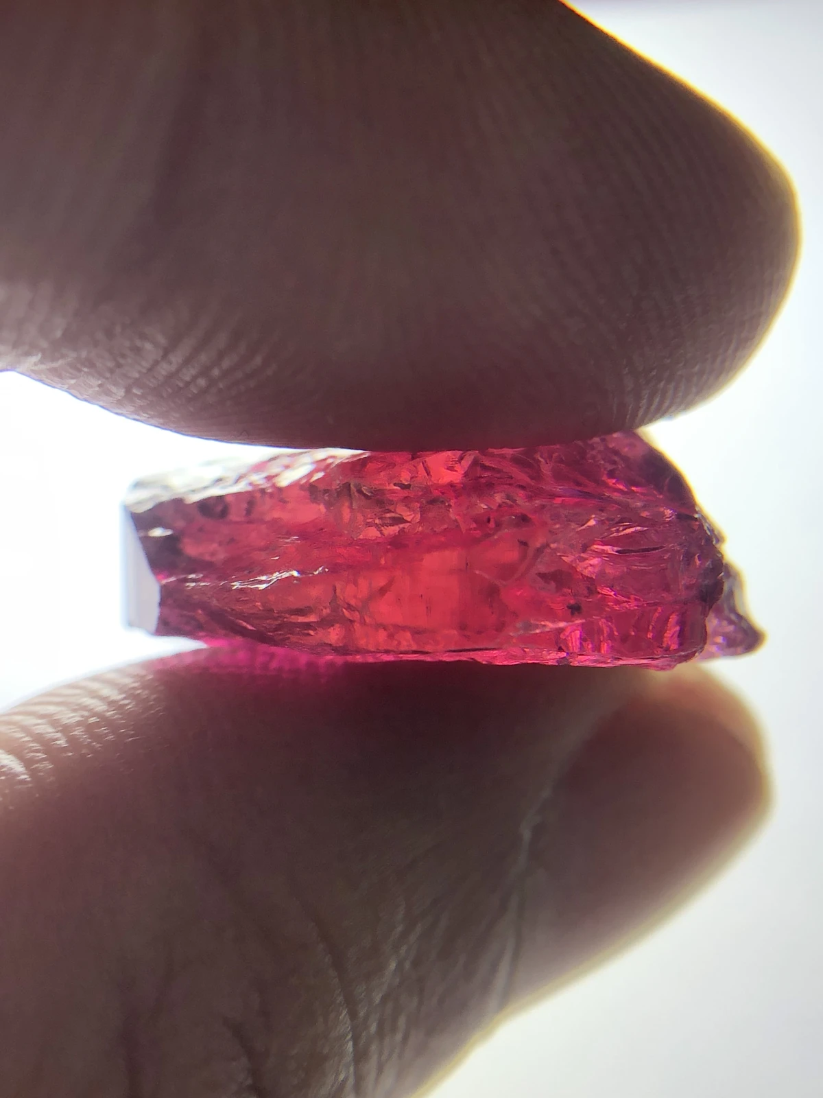 Rough Rubellite Tourmaline 29.4 carat