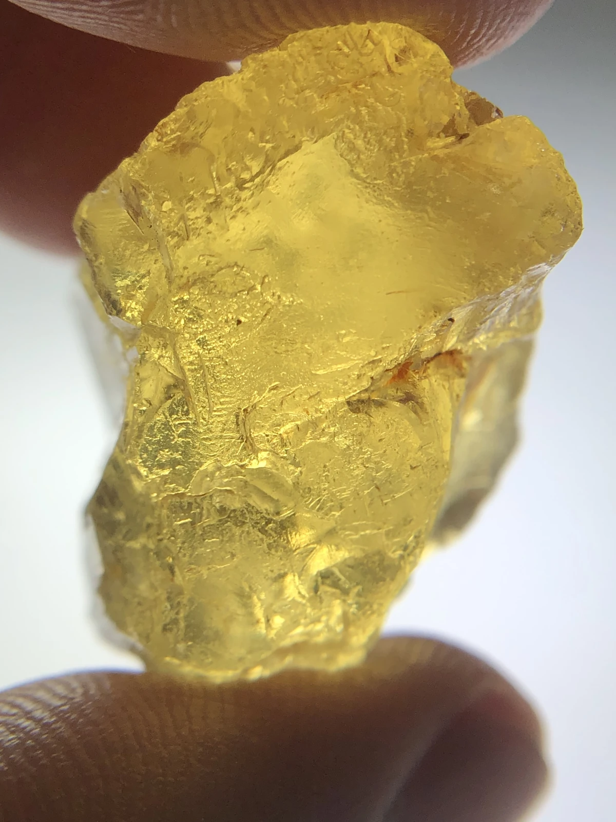 Yellow Scapolite 96 carat Facet Quality Rough