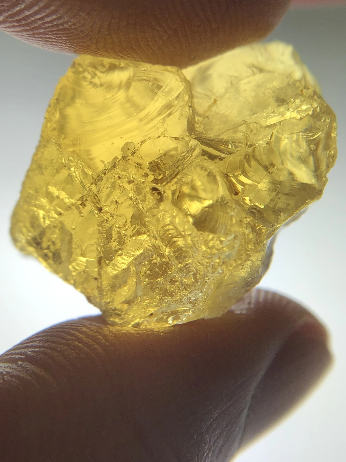 Yellow Scapolite 96 carat Facet Quality Rough